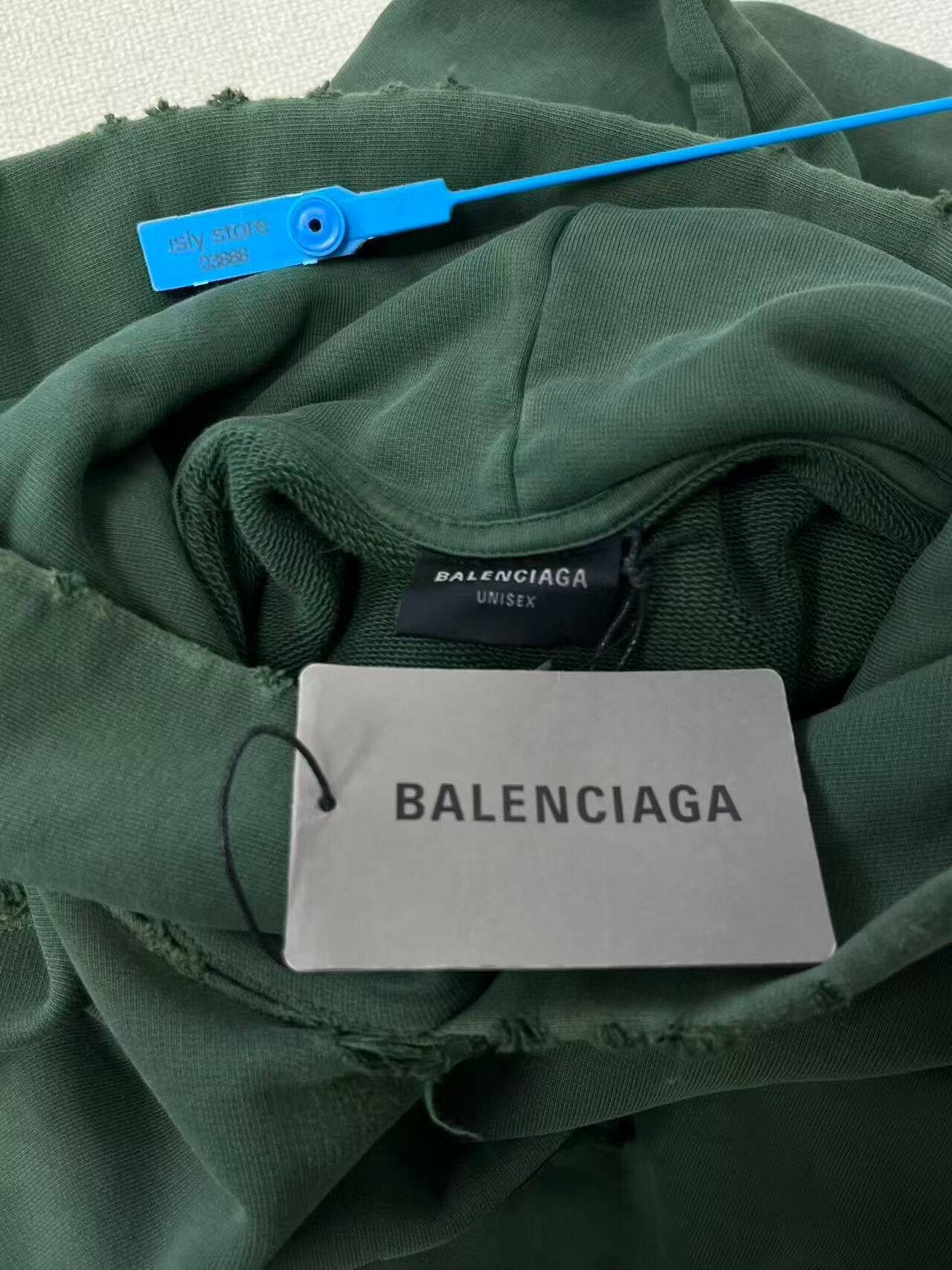 Balenciaga balenciaga logo print hooded sweatshirt for men Size US S / EU 44-46 / 1 - 4 Thumbnail