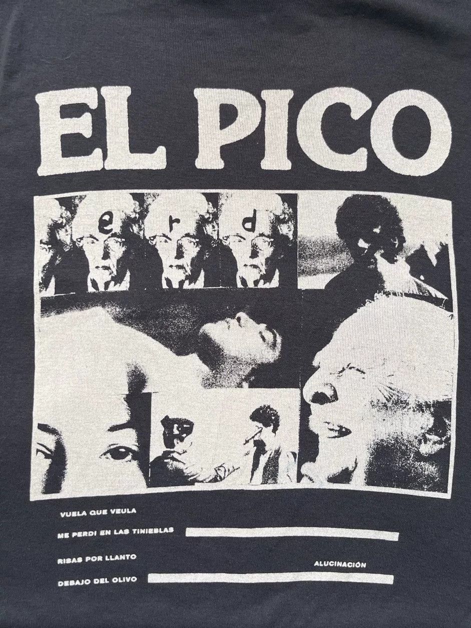 Enfants Riches Deprimes el pico raglan t-shirt in faded black Size US XL / EU 56 / 4 - 3 Thumbnail