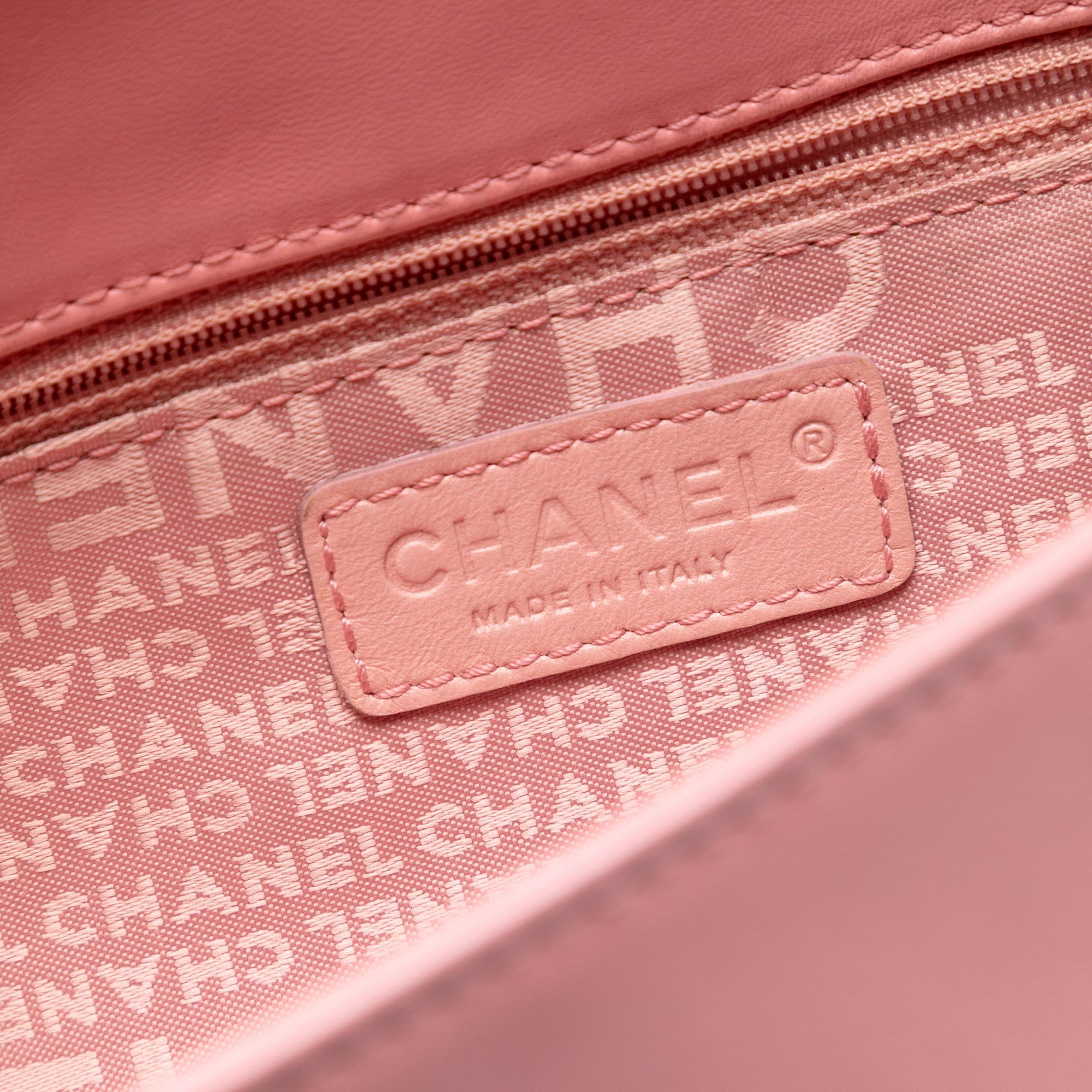 Chanel Chanel Stitched Lambskin Logo Flap Size ONE SIZE - 5 Thumbnail