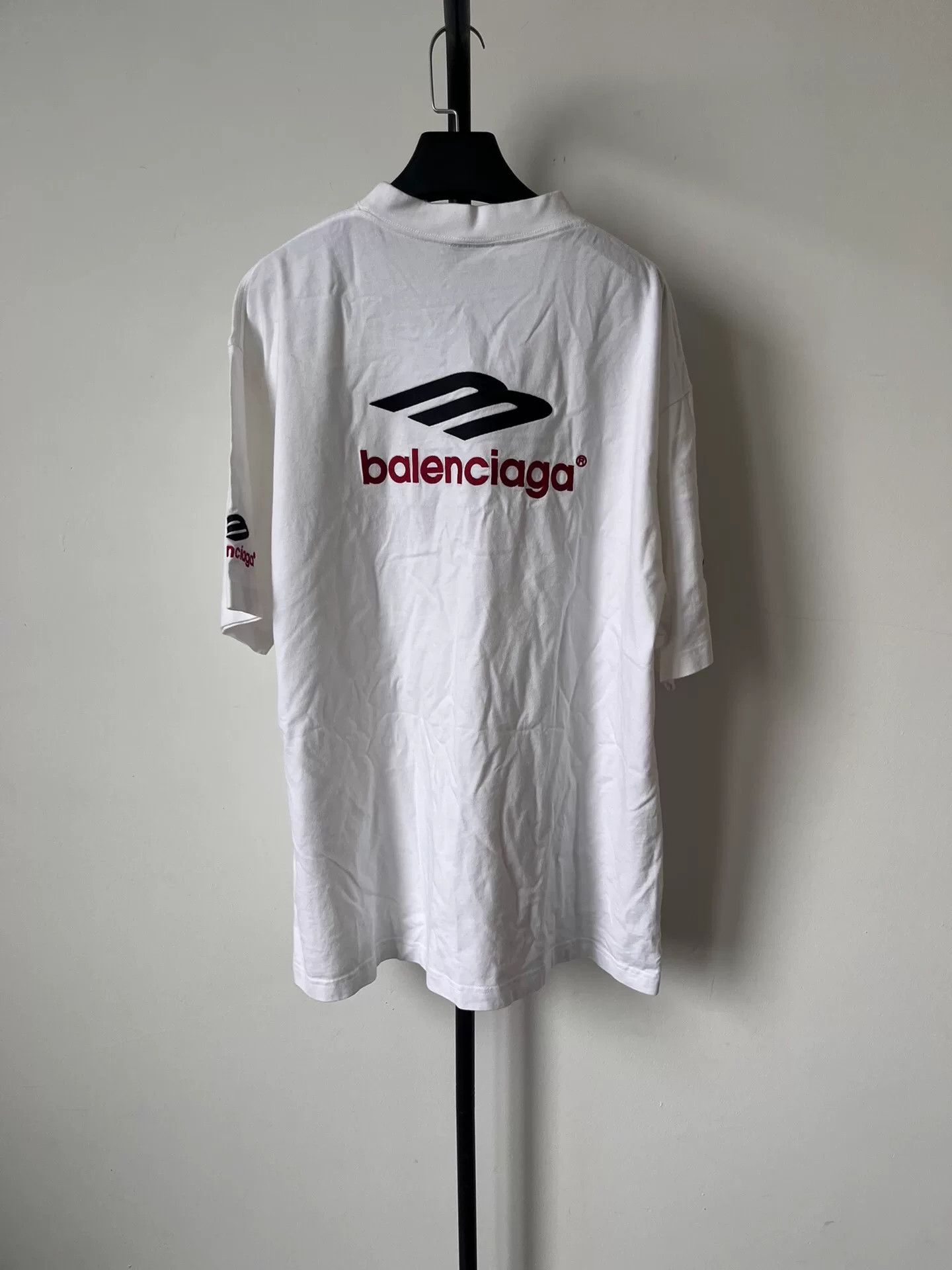 Balenciaga balenciaga 3b sports icon short sleeve t-shirt Size US L / EU 52-54 / 3 - 2 Thumbnail