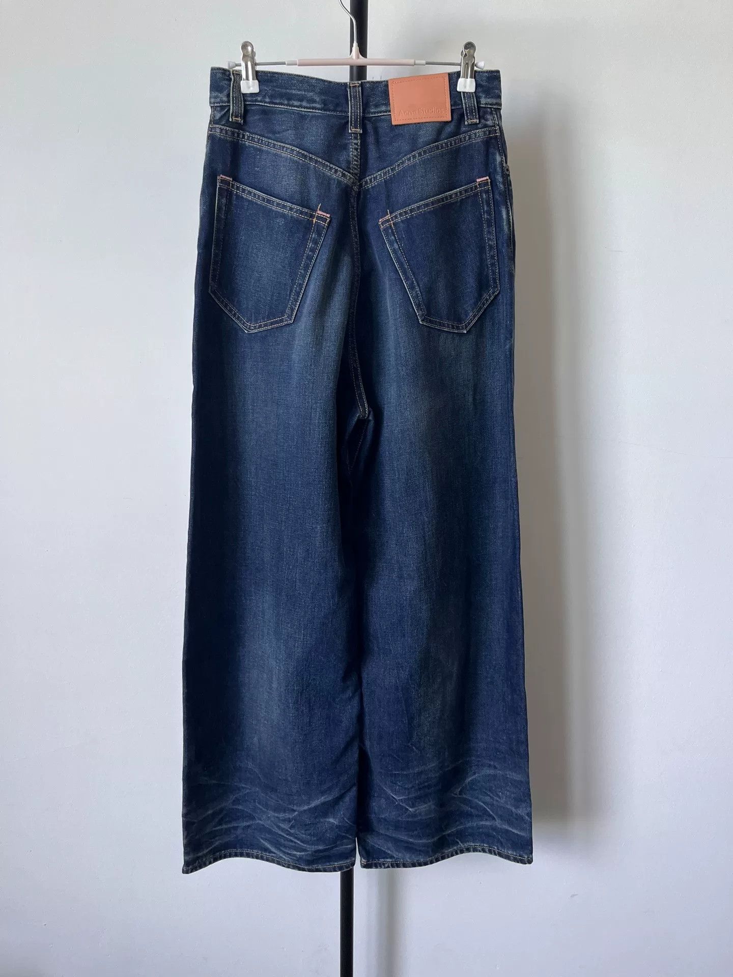 Acne Studios loose fit casual wide leg jeans Size US 32 / EU 48 - 2 Thumbnail