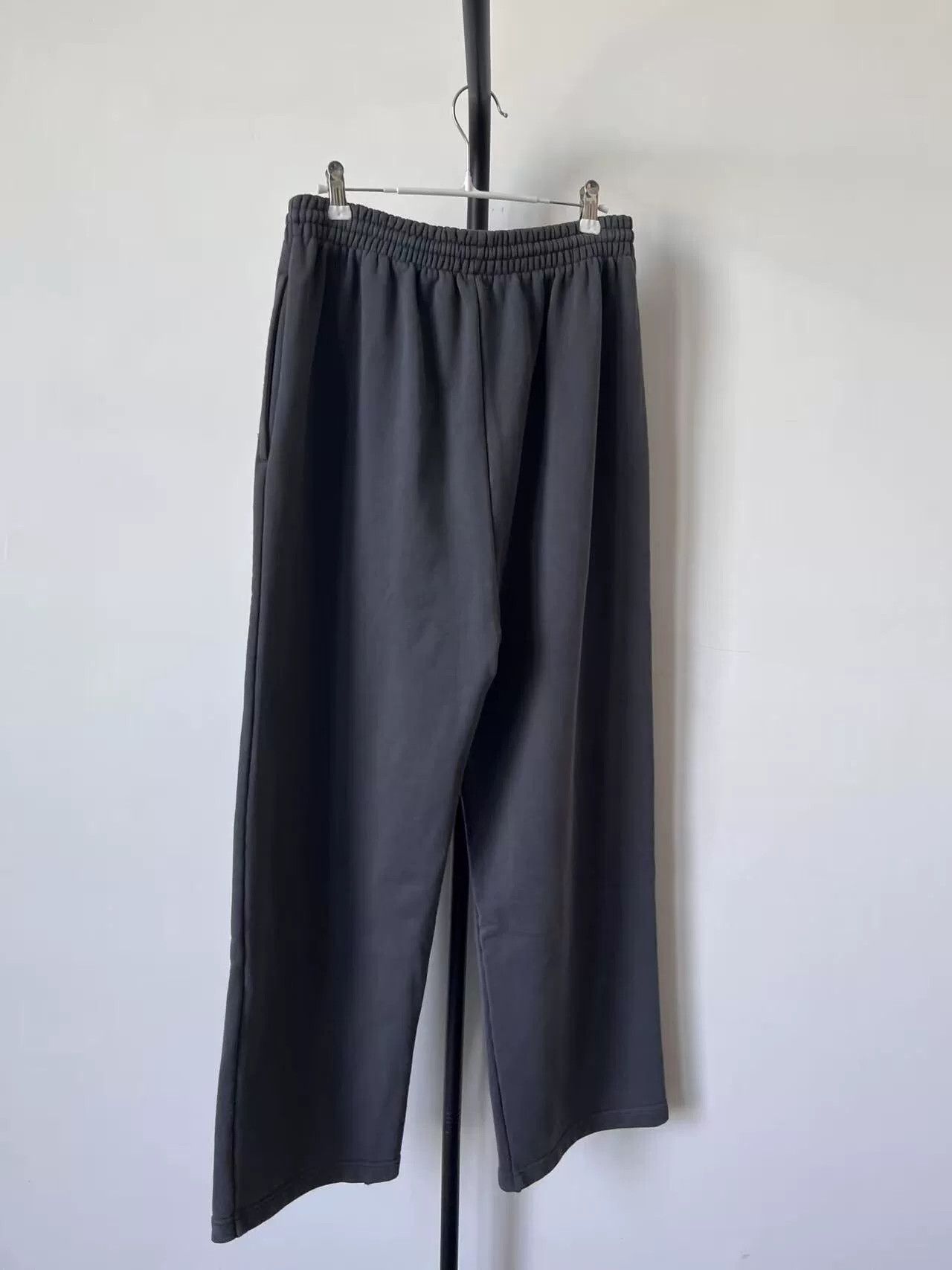 Balenciaga Balenciaga Grey Mid-Rise Knit Casual Pants Size 22" - 2 Thumbnail