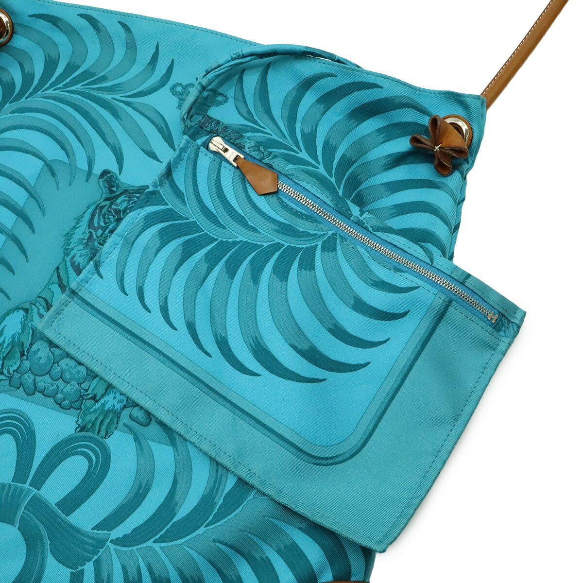 Hermes Hermes Hermes Silky City PM Silk Leather Shoulder Bag Leather Shoulder Bag Stamp R (2014) DUTY FREE for USA Size ONE SIZE - 9 Thumbnail