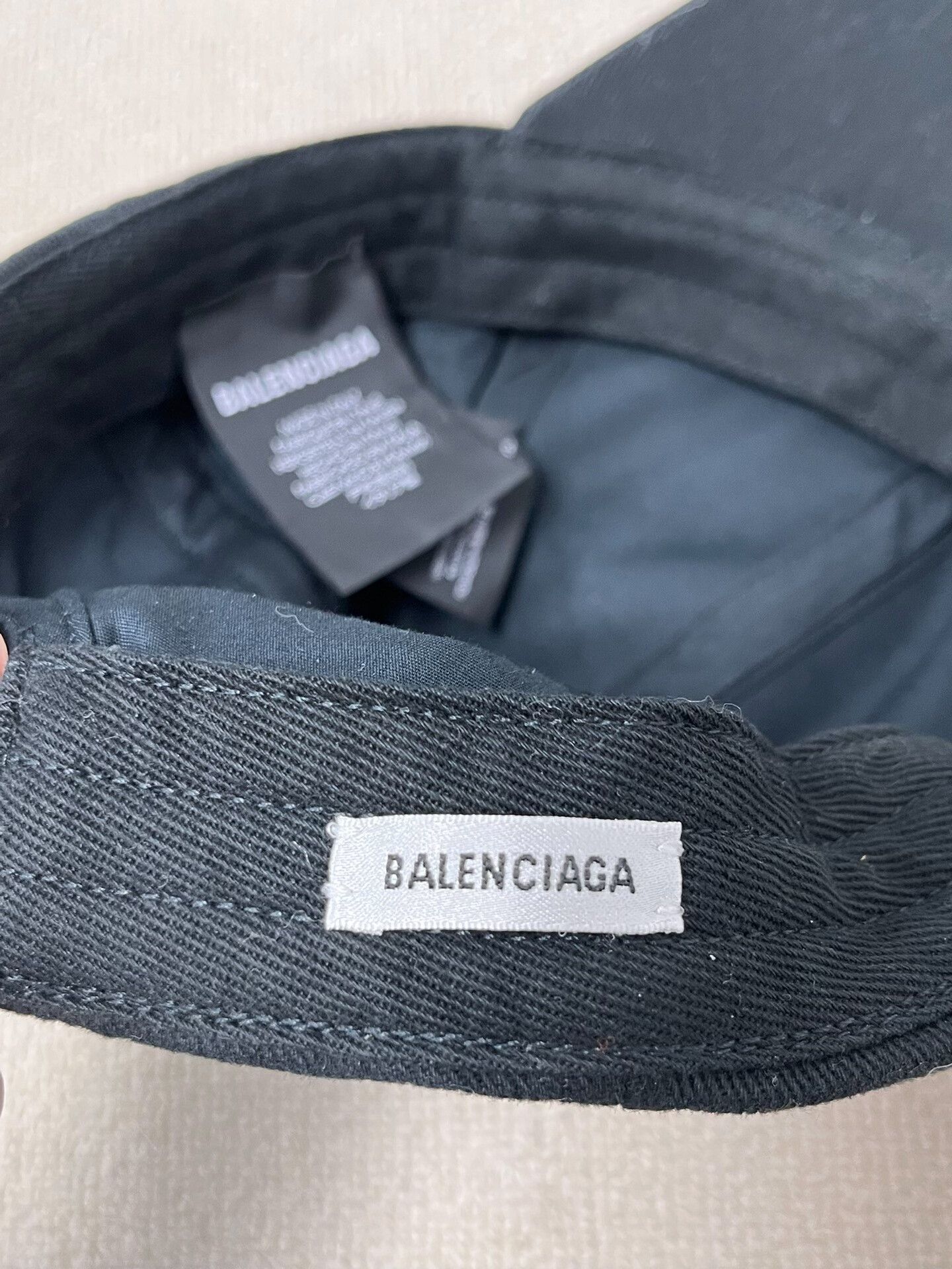 Balenciaga Balenciaga Casual Cotton Duckbill Cap Size ONE SIZE - 5 Thumbnail