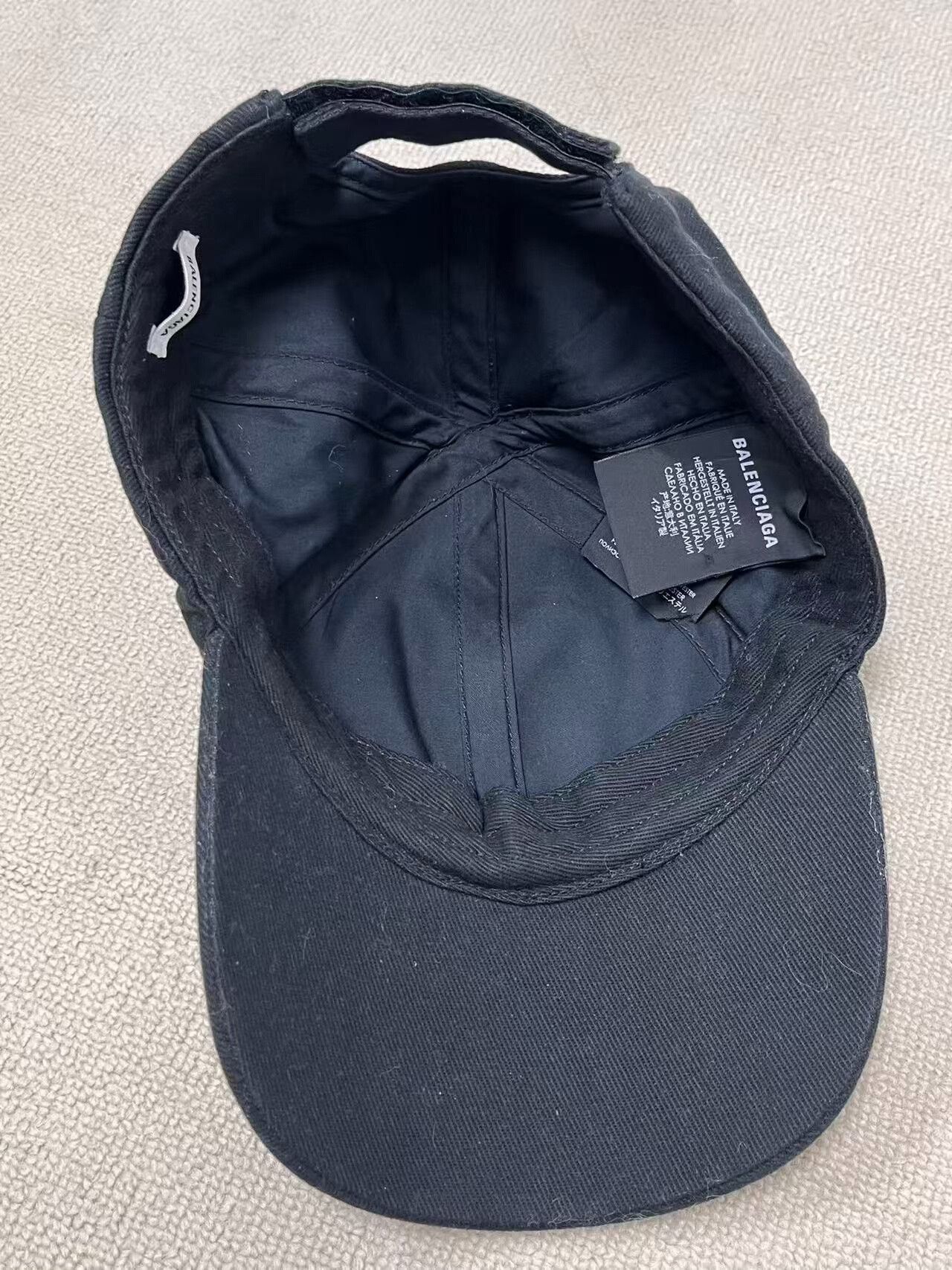 Balenciaga Balenciaga Casual Cotton Duckbill Cap Size ONE SIZE - 4 Thumbnail