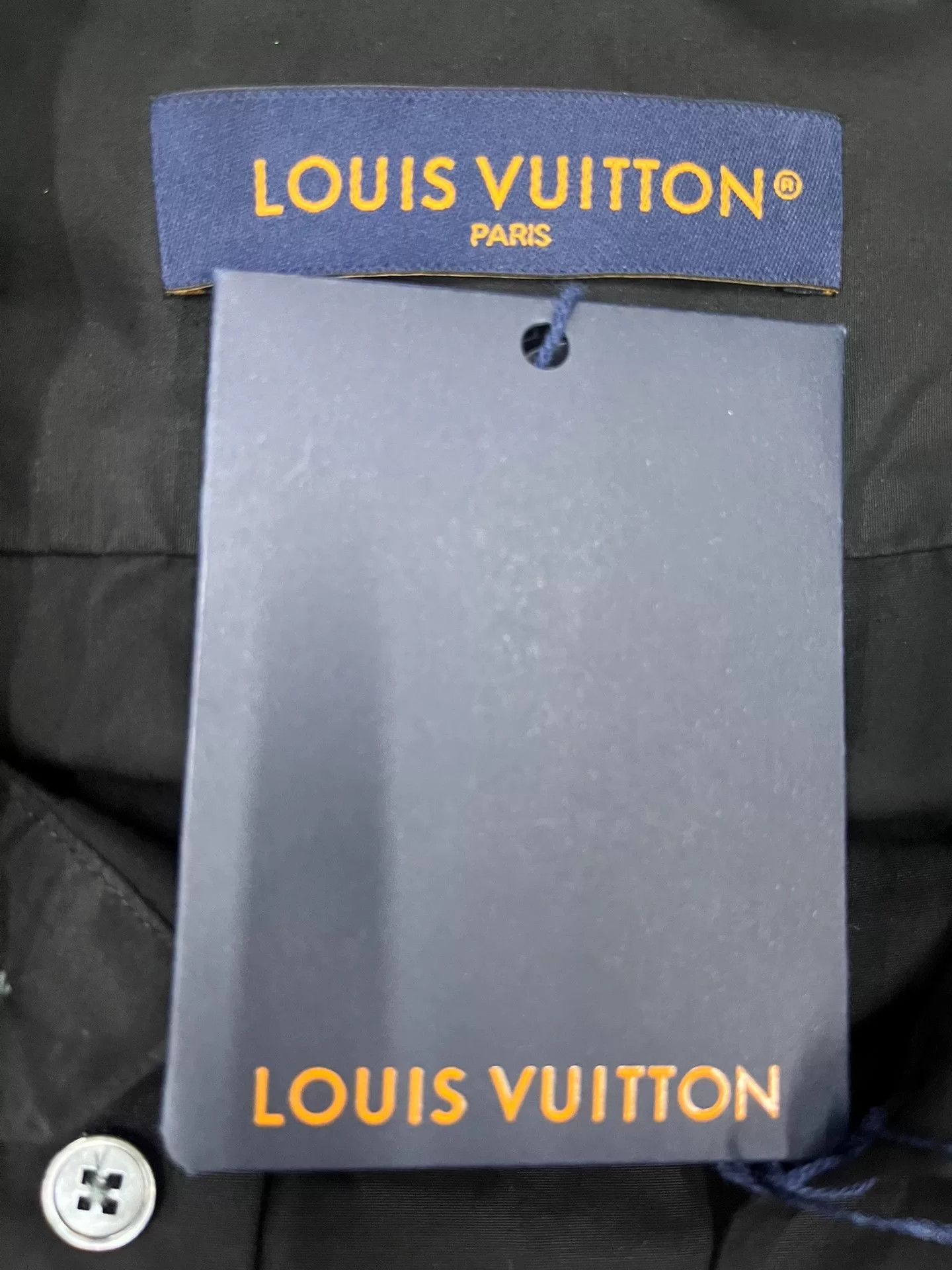 Louis Vuitton louis vuitton regular dna poplin shirt black Size US S / EU 44-46 / 1 - 3 Thumbnail