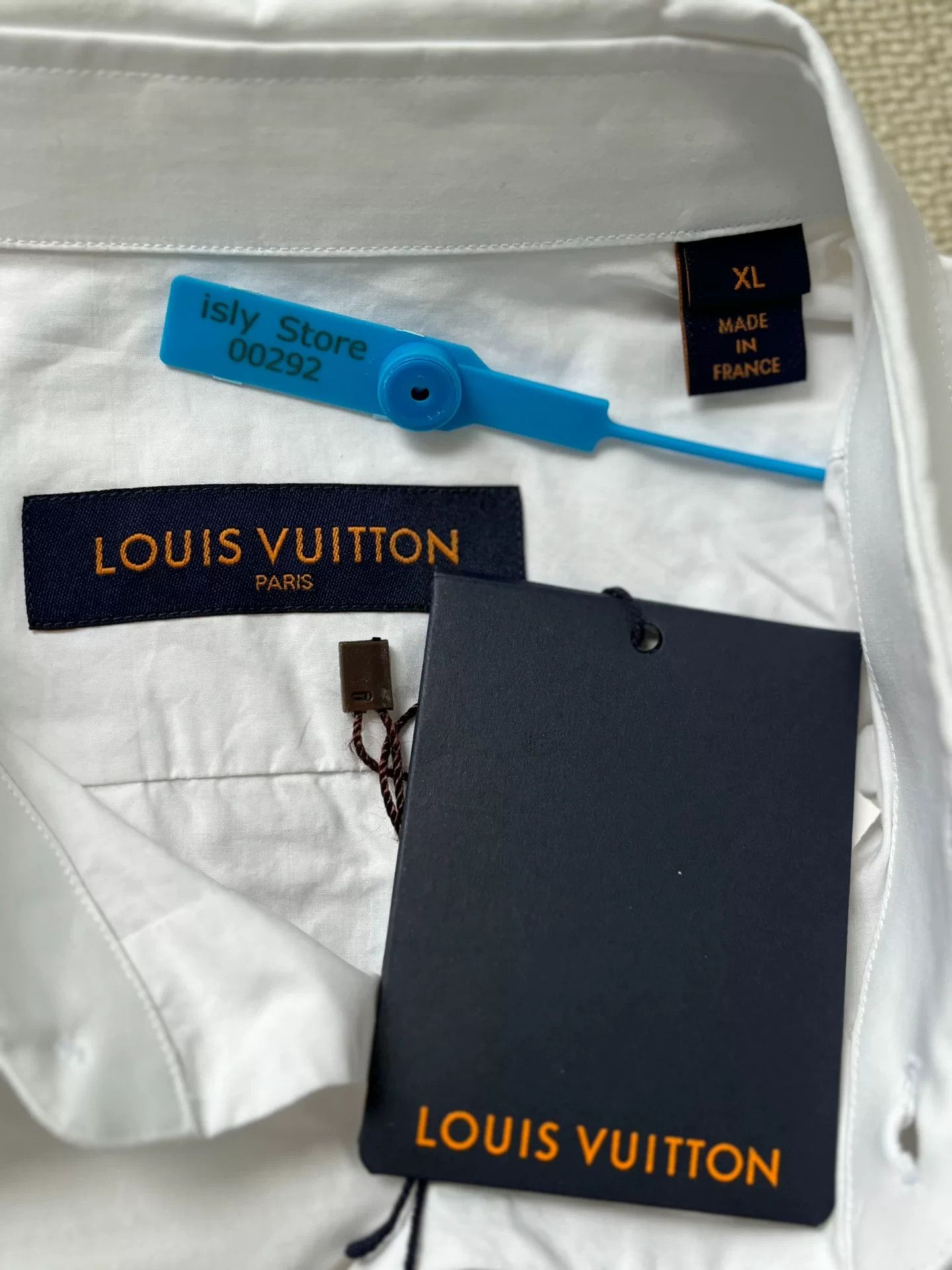 Louis Vuitton louis vuitton logo print short sleeve shirt Size US XL / EU 56 / 4 - 4 Thumbnail