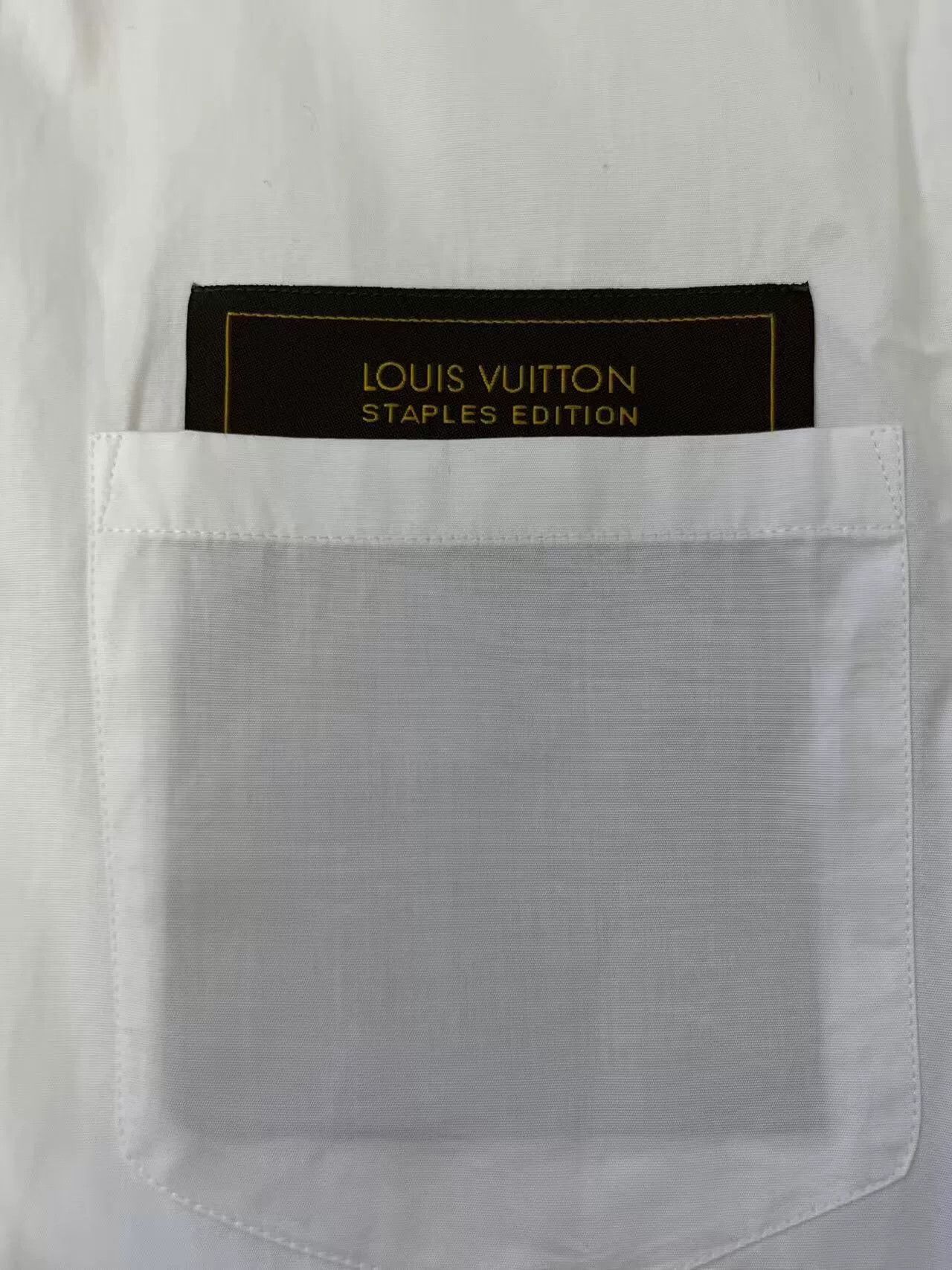 Louis Vuitton louis vuitton regular dna poplin shirt white Size US M / EU 48-50 / 2 - 4 Thumbnail