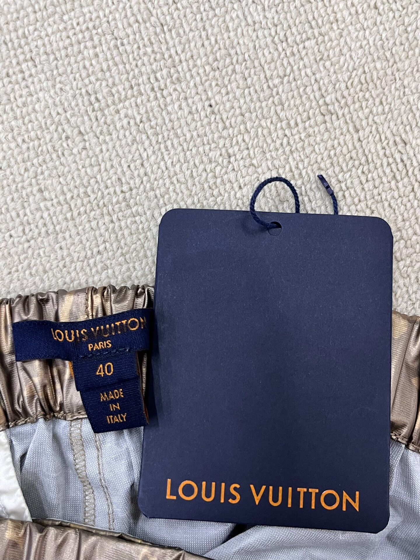 Louis Vuitton louis vuitton metallic logo printed jogger pants Size US 28 / EU 44 - 4 Thumbnail