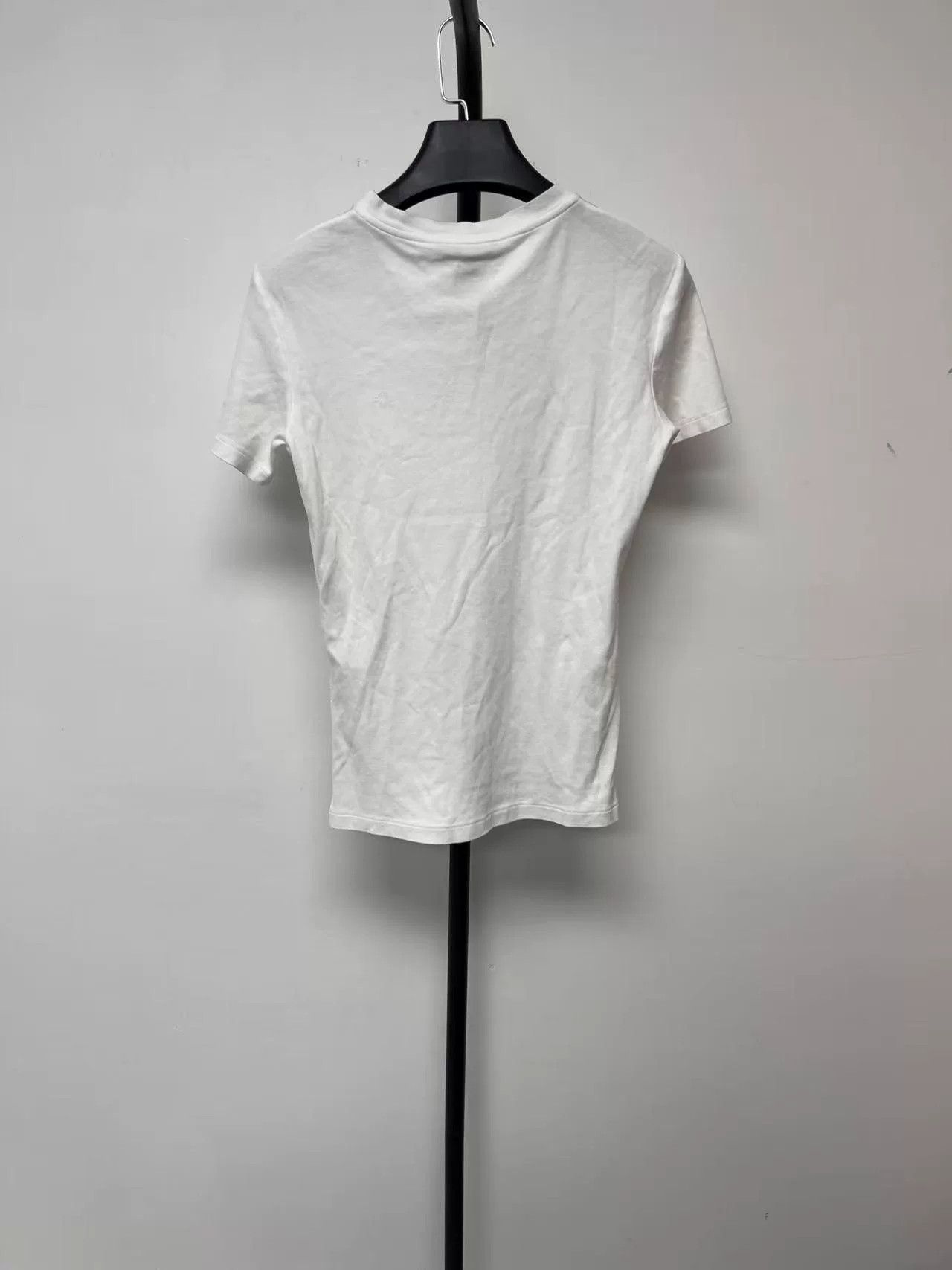 Louis Vuitton louis vuitton white short sleeve t-shirt Size S / US 4 / IT 40 - 2 Thumbnail