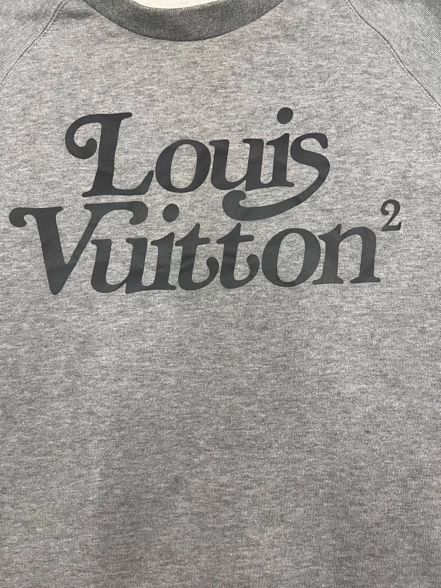 Louis Vuitton louis vuitton x nigo gray sweatshirt unisex Size US L / EU 52-54 / 3 - 5 Thumbnail
