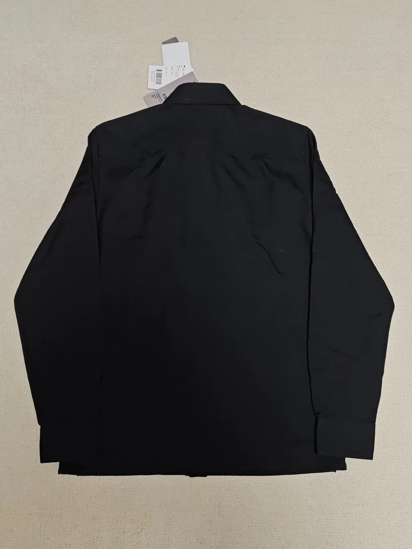 Dior dior x sacai black long sleeve shirt Size US M / EU 48-50 / 2 - 3 Thumbnail