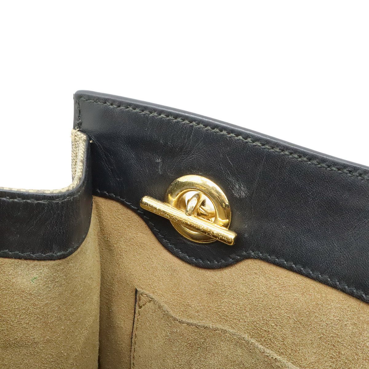 Gucci Gucci Gucci Padlock GG Supreme Shoulder Bag Canvas Shoulder Bag 498156 DUTY FREE for USA Size ONE SIZE - 7 Thumbnail