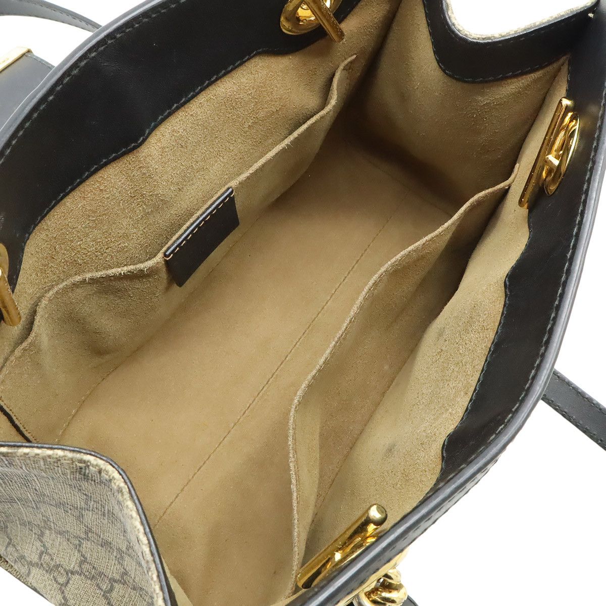 Gucci Gucci Gucci Padlock GG Supreme Shoulder Bag Canvas Shoulder Bag 498156 DUTY FREE for USA Size ONE SIZE - 6 Thumbnail