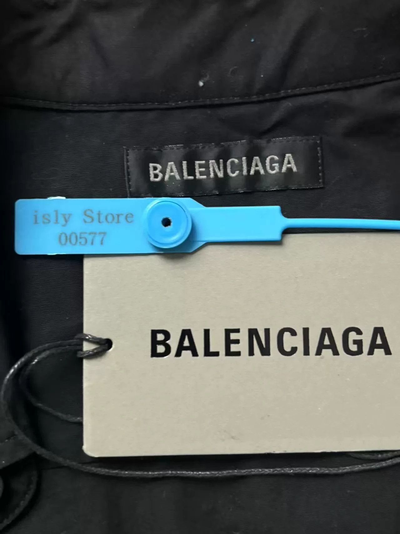 Balenciaga balenciaga short sleeve shirt black Size US M / EU 48-50 / 2 - 4 Thumbnail