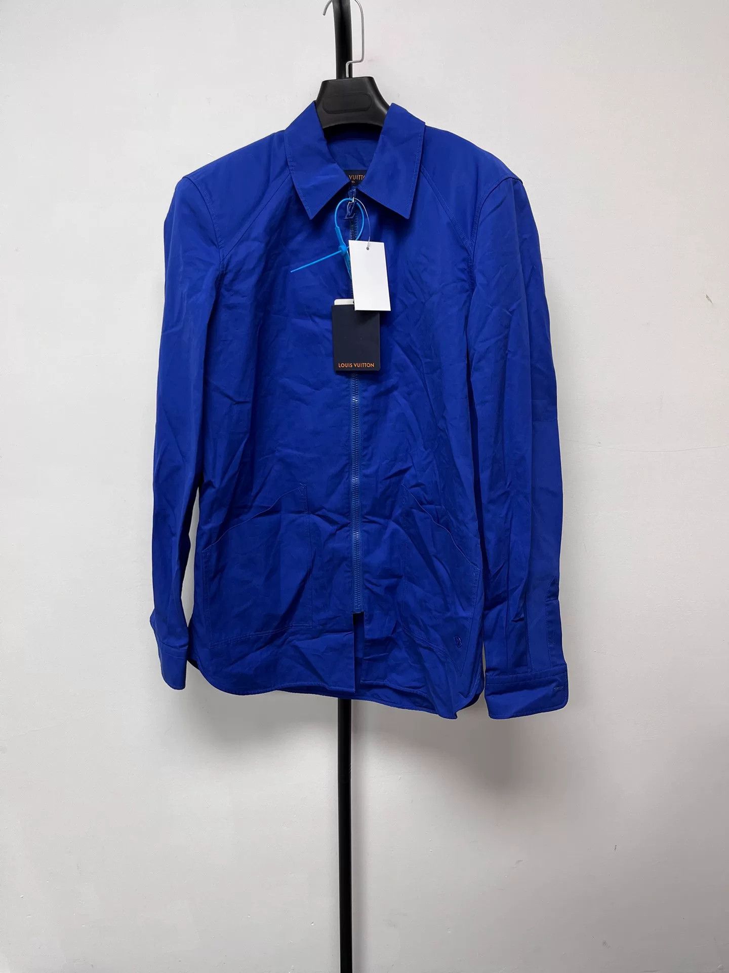 Louis Vuitton louis vuitton blue long sleeve shirt Size US M / EU 48-50 / 2 - 2 Thumbnail