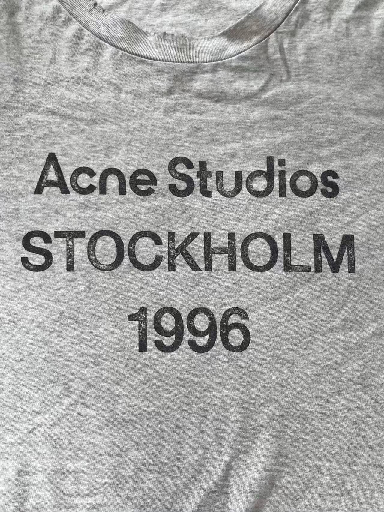 Acne Studios acne studios gray short sleeve t-shirt Size XS / US 0-2 / IT 36-38 - 3 Thumbnail