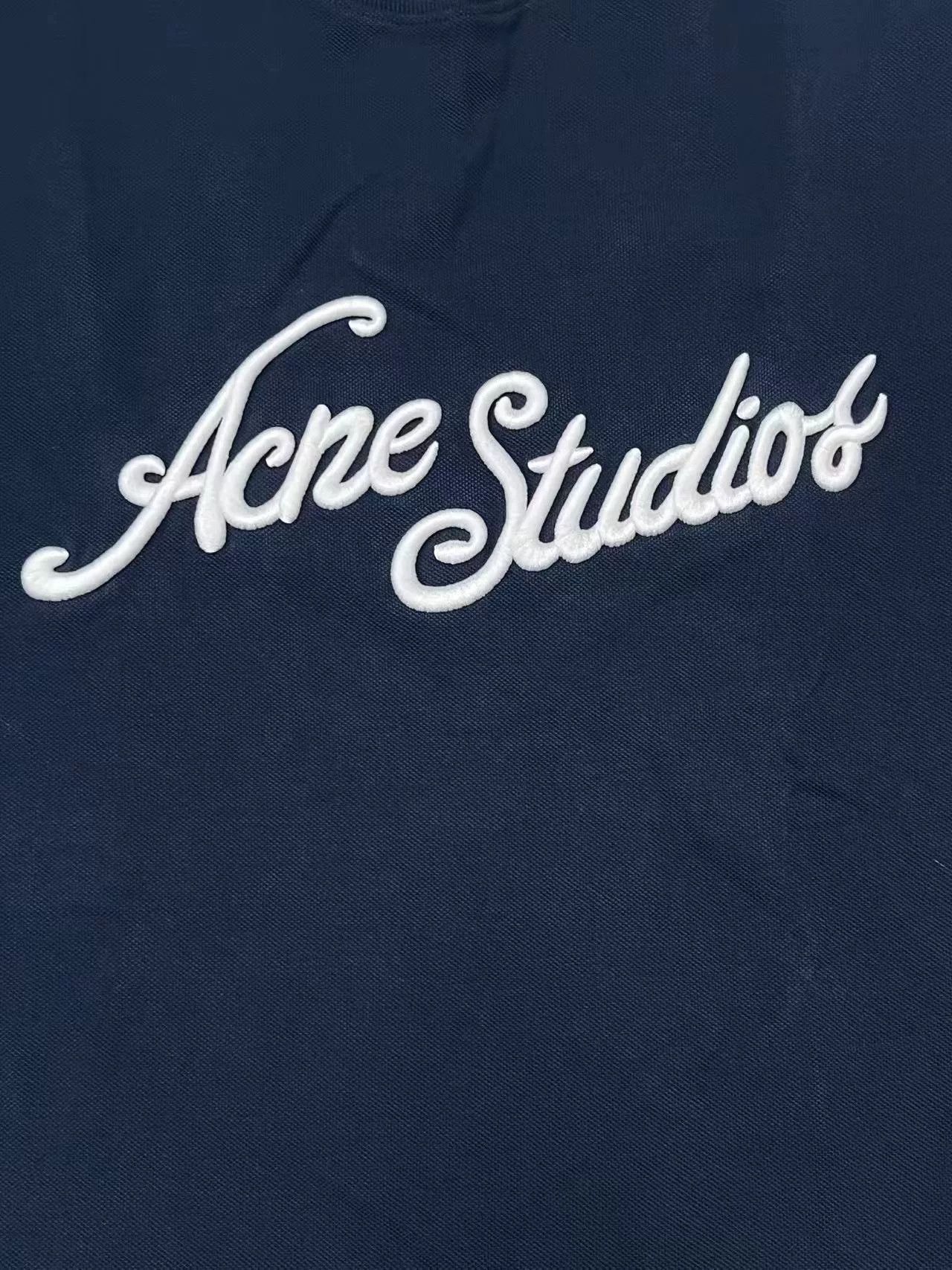 Acne Studios acne studios 3d embroidered logo casual t-shirt Size US M / EU 48-50 / 2 - 3 Thumbnail