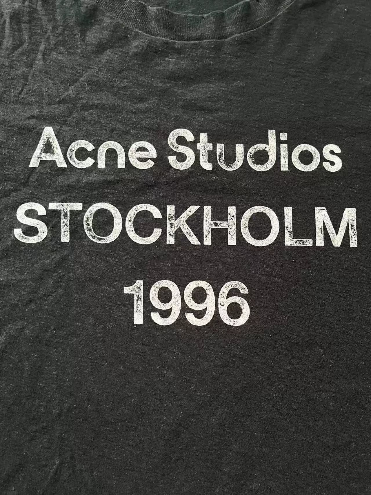 Acne Studios acne studios unisex graphic short sleeve t-shirt Size US M / EU 48-50 / 2 - 3 Thumbnail