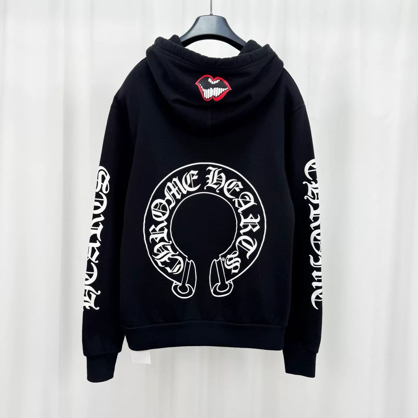 Chrome Hearts chrome hearts mattyboy red lips hoodie Size XS / US 0-2 / IT 36-38 - 2 Thumbnail