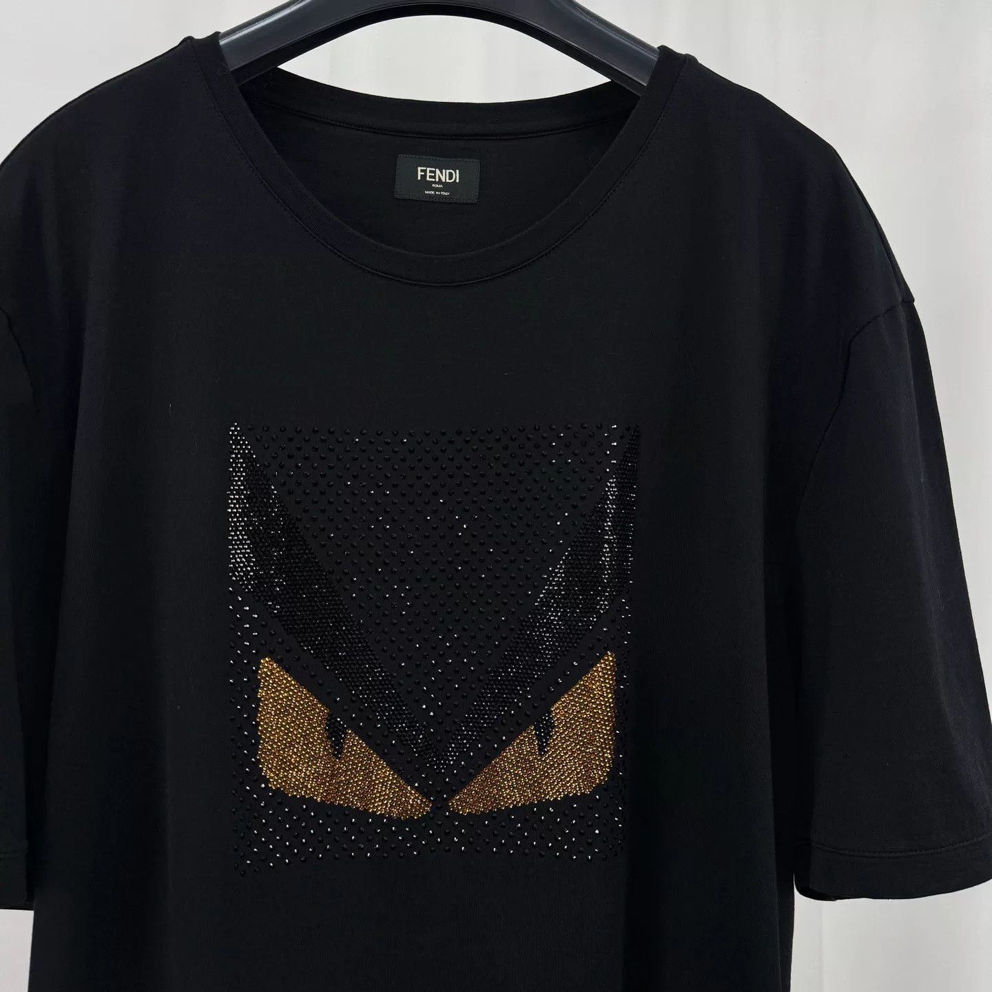 Fendi Fendi Short Sleeve Monster Tee with Studs Size US XXL / EU 58 / 5 - 3 Thumbnail