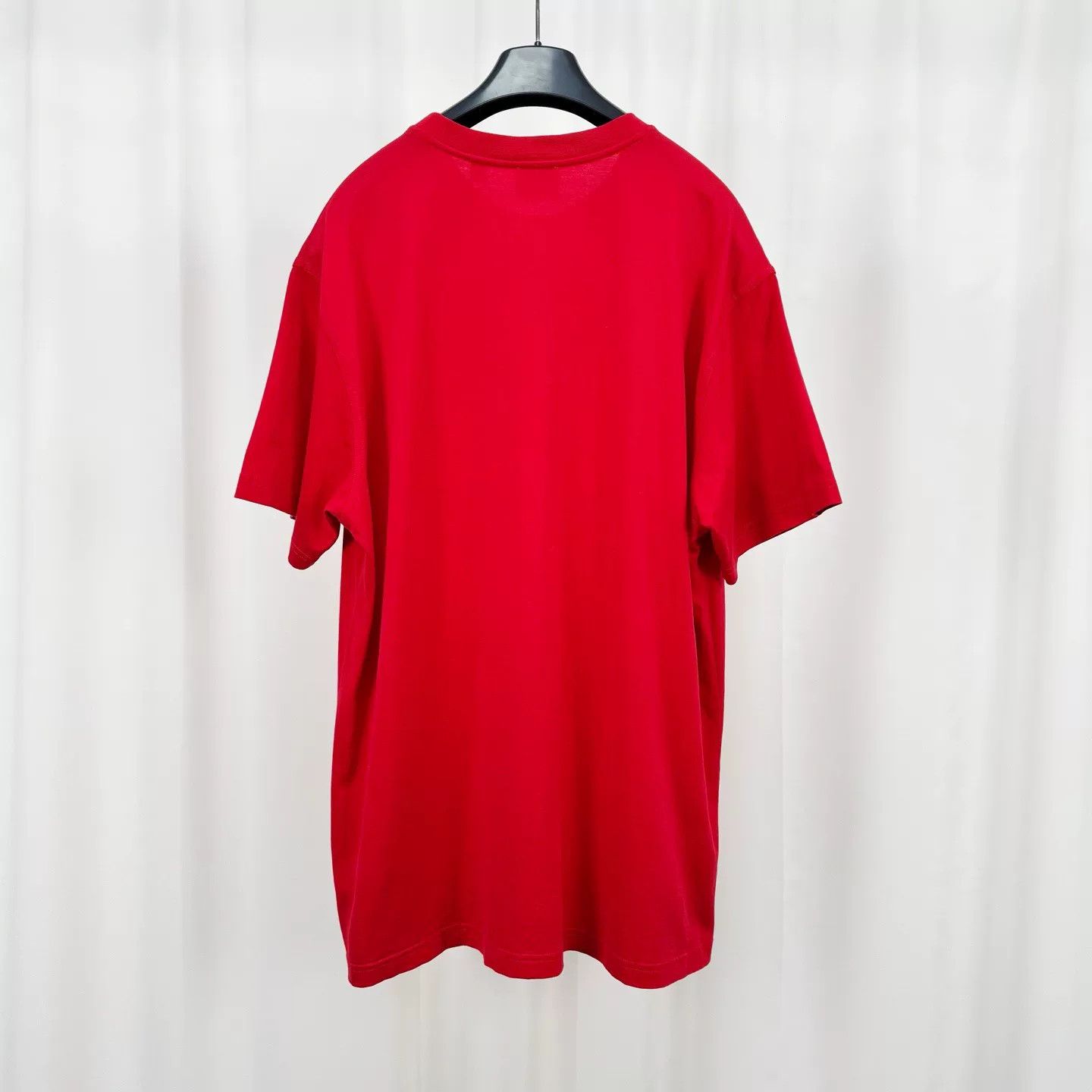 Burberry Burberry Red Short Sleeve T-Shirt Size US L / EU 52-54 / 3 - 2 Thumbnail