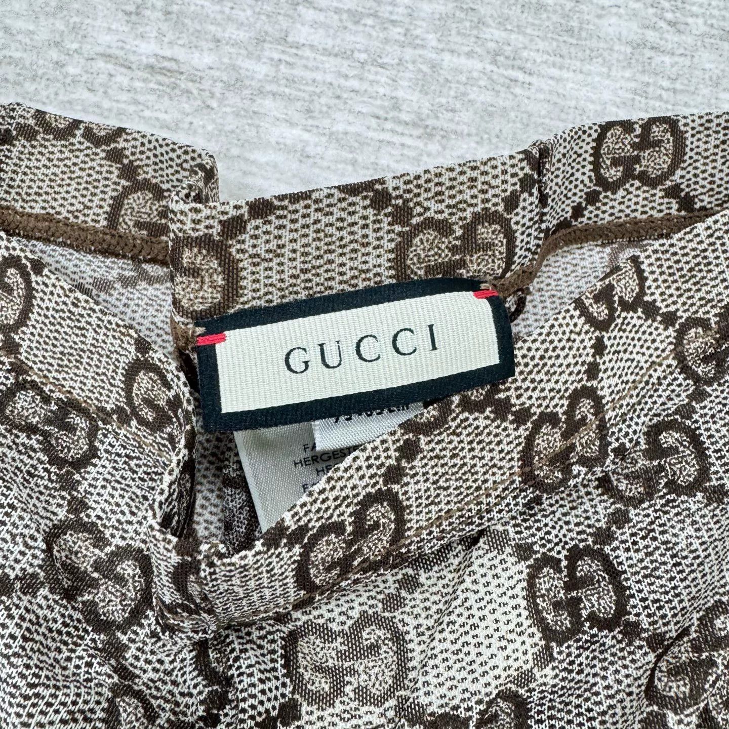 Gucci gucci monogram patterned tights size small Size ONE SIZE - 3 Thumbnail