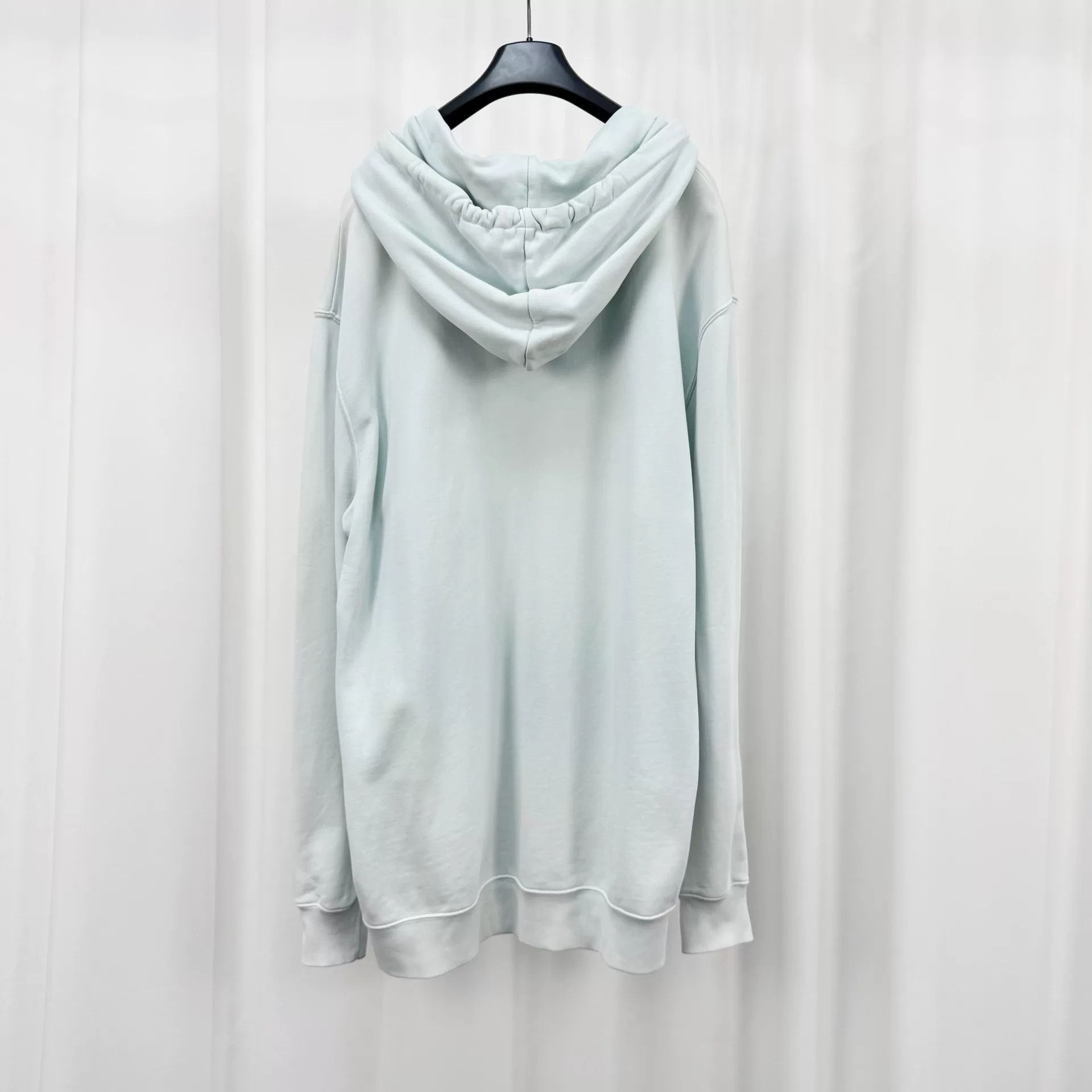 Burberry Burberry Embroidered Letter Hoodie in Misty Blue Size US S / EU 44-46 / 1 - 2 Thumbnail