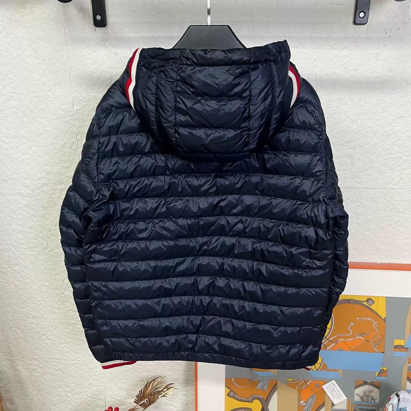 Moncler moncler navy lightweight down jacket Size US M / EU 48-50 / 2 - 2 Thumbnail