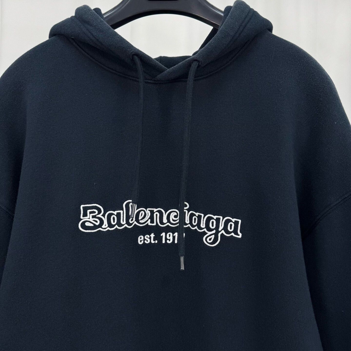 Balenciaga Balenciaga Embroidered Letter Hoodie XS Size XS / US 0-2 / IT 36-38 - 3 Thumbnail