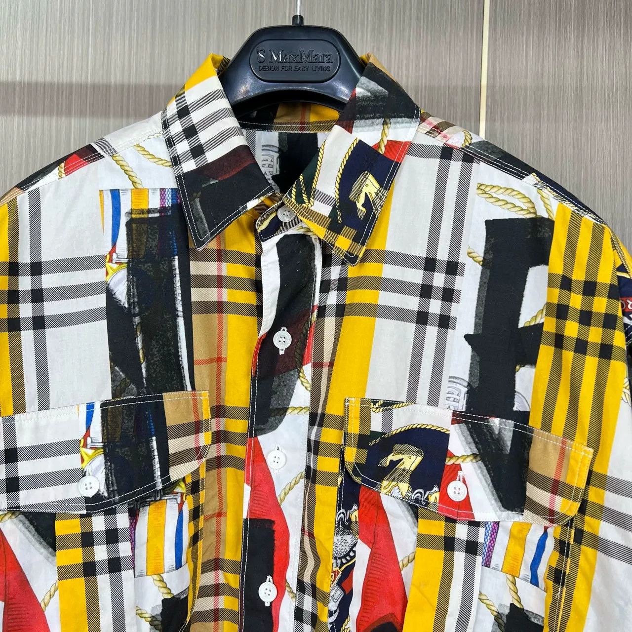 Burberry burberry check pattern button-up shirt Size US S / EU 44-46 / 1 - 5 Thumbnail