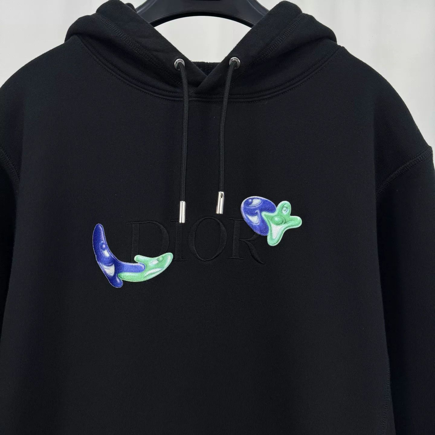 Dior dior kenny scharf embroidered letter hoodie Size US S / EU 44-46 / 1 - 3 Thumbnail