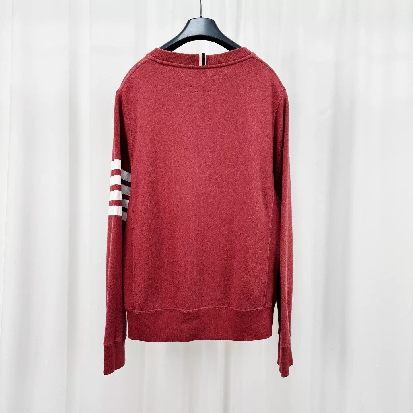 Thom Browne thom browne red long sleeve sweatshirt Size US M / EU 48-50 / 2 - 2 Thumbnail