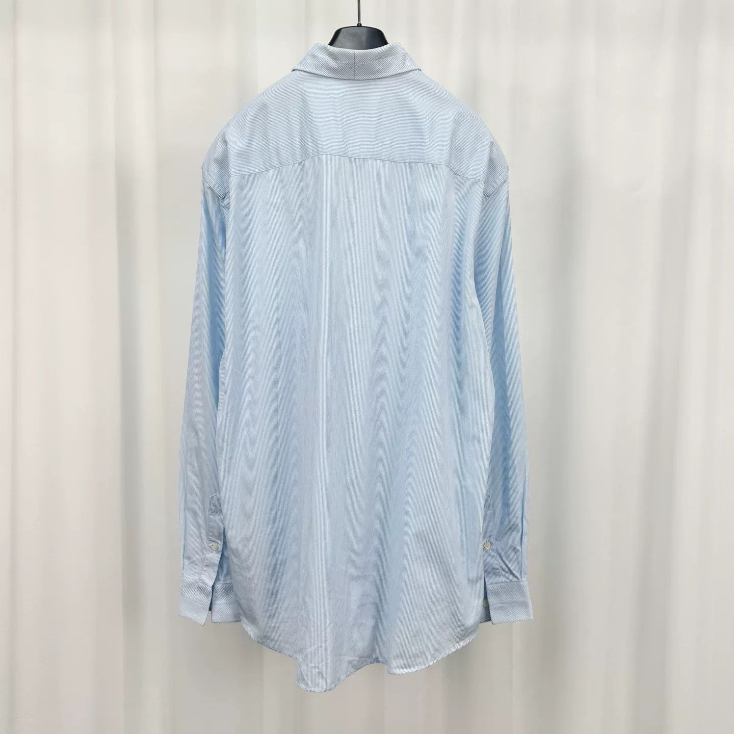 Burberry burberry light blue striped embroidered shirt Size US L / EU 52-54 / 3 - 2 Thumbnail
