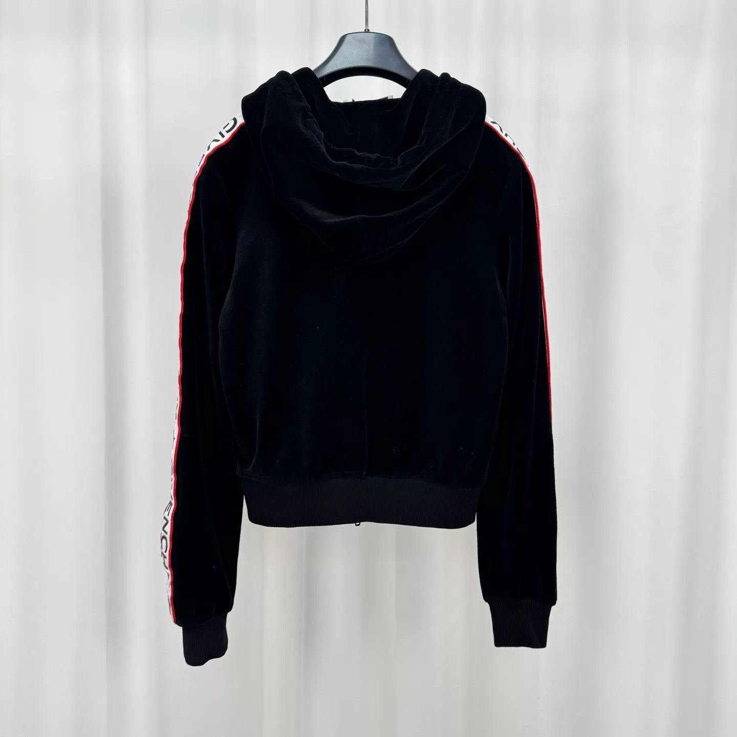 Givenchy Givenchy Velvet Side Logo Zip Jacket Size XS / US 0-2 / IT 36-38 - 2 Thumbnail