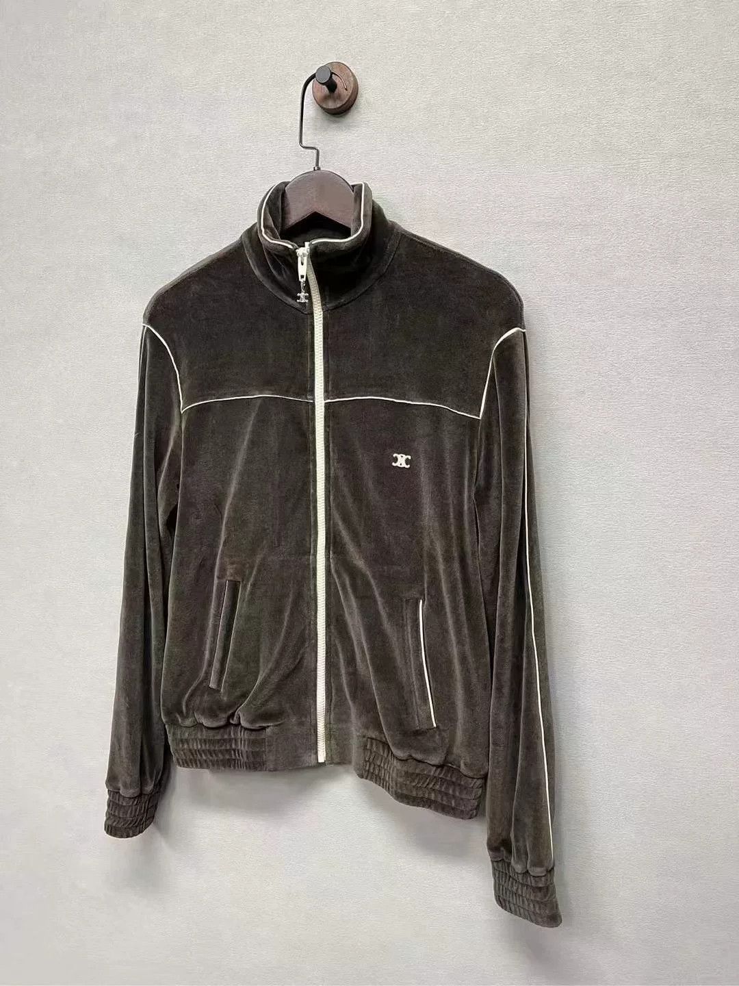 Celine brown suede jacket by Celine Size XS / US 0-2 / IT 36-38 - 3 Thumbnail