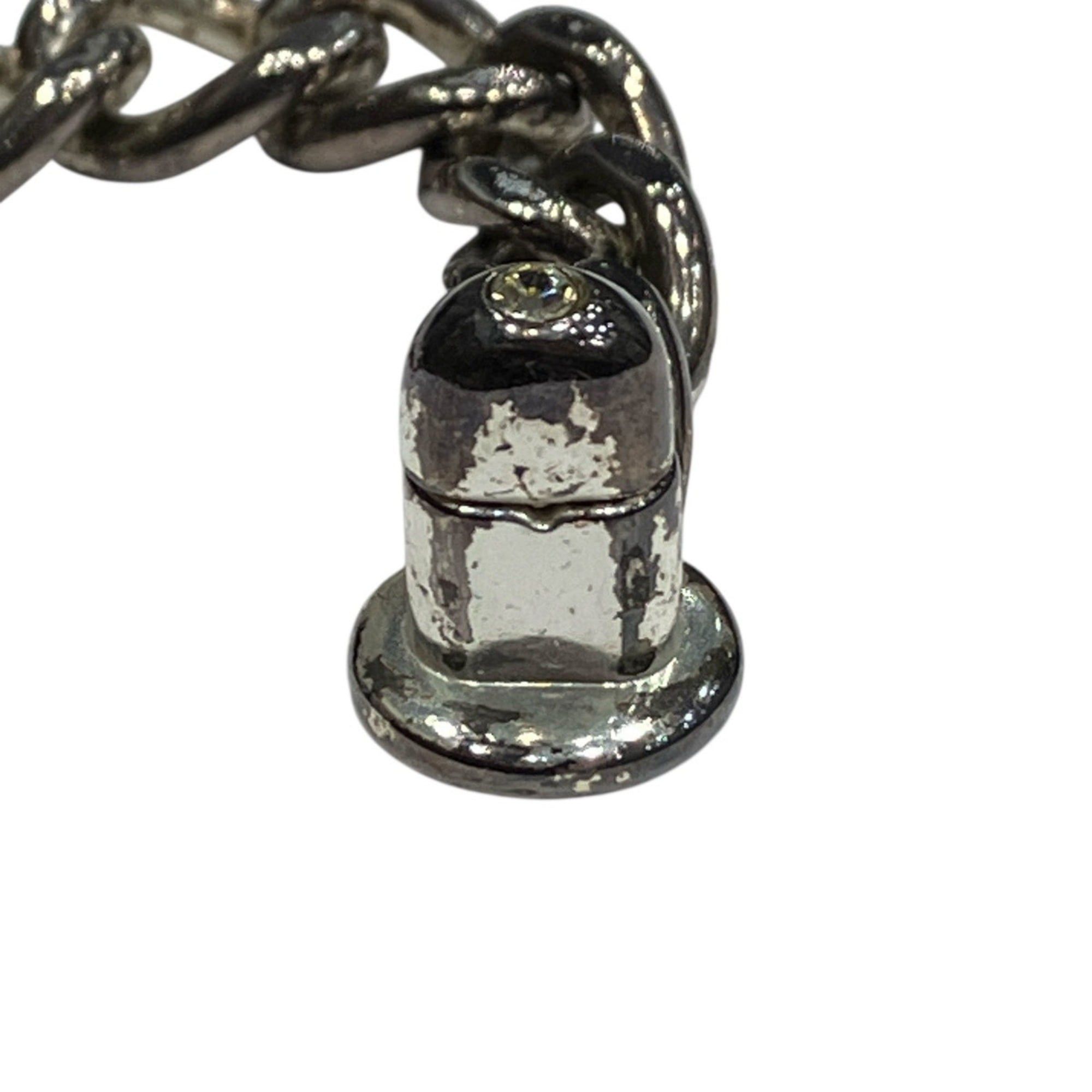 Chanel Chanel Coco Mark Turn Lock Bracelet in Brass Size ONE SIZE - 8 Thumbnail