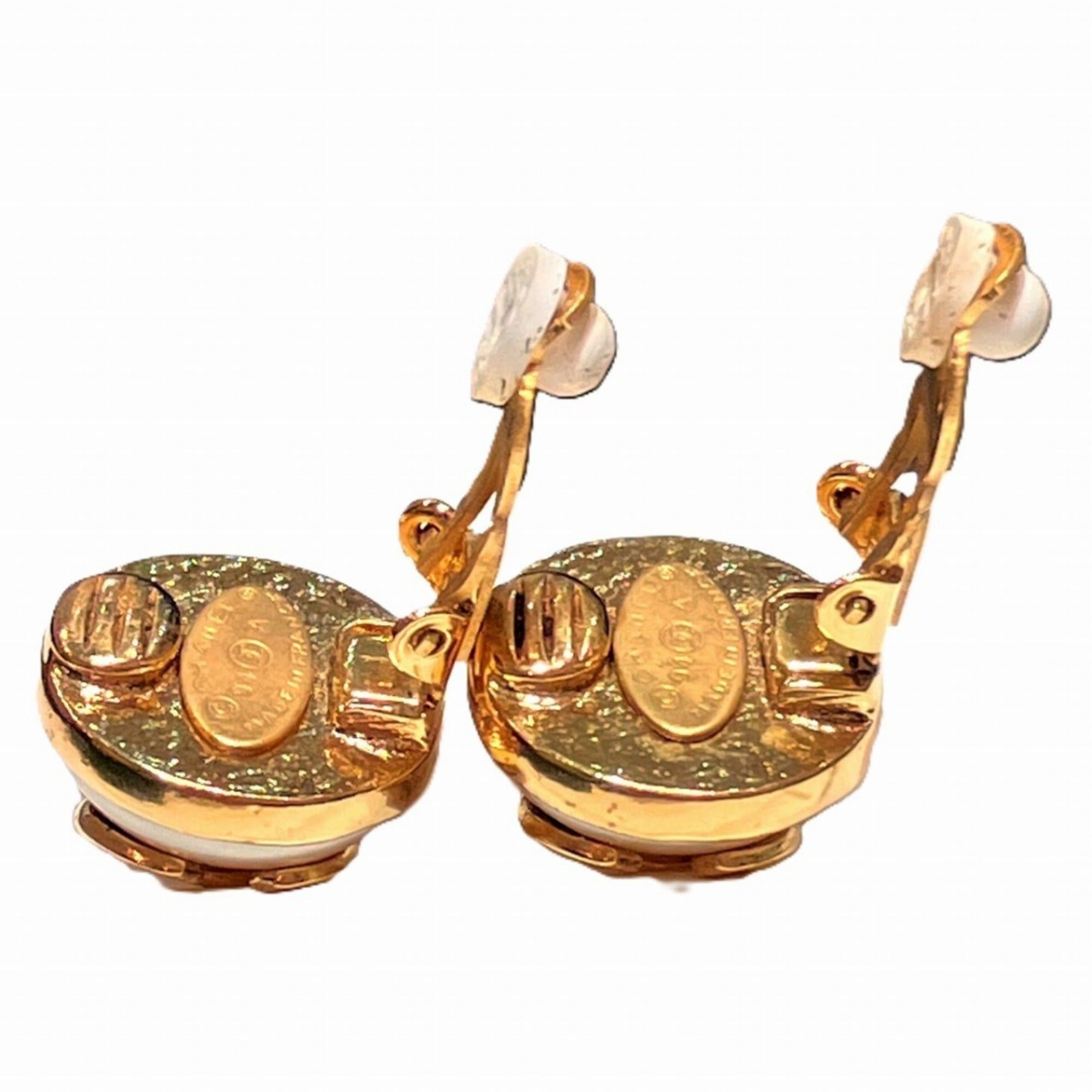 Chanel CHANEL earrings, total weight approximately 18.4g, GP fake pearl Size ONE SIZE - 2 Thumbnail