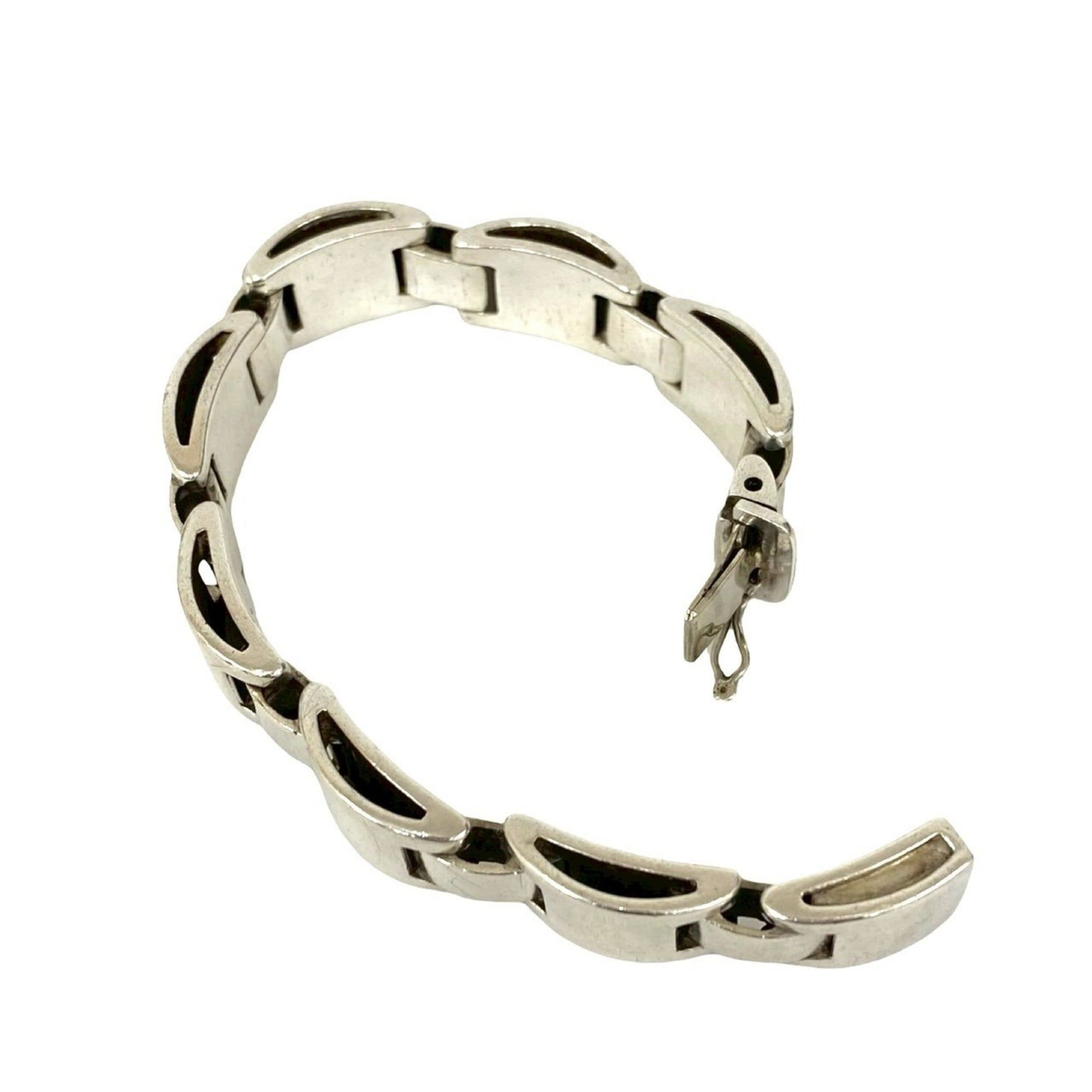 Hermes HERMES Luna Park Silver 925 Bracelet/Bangle, 28629 Size ONE SIZE - 8 Thumbnail