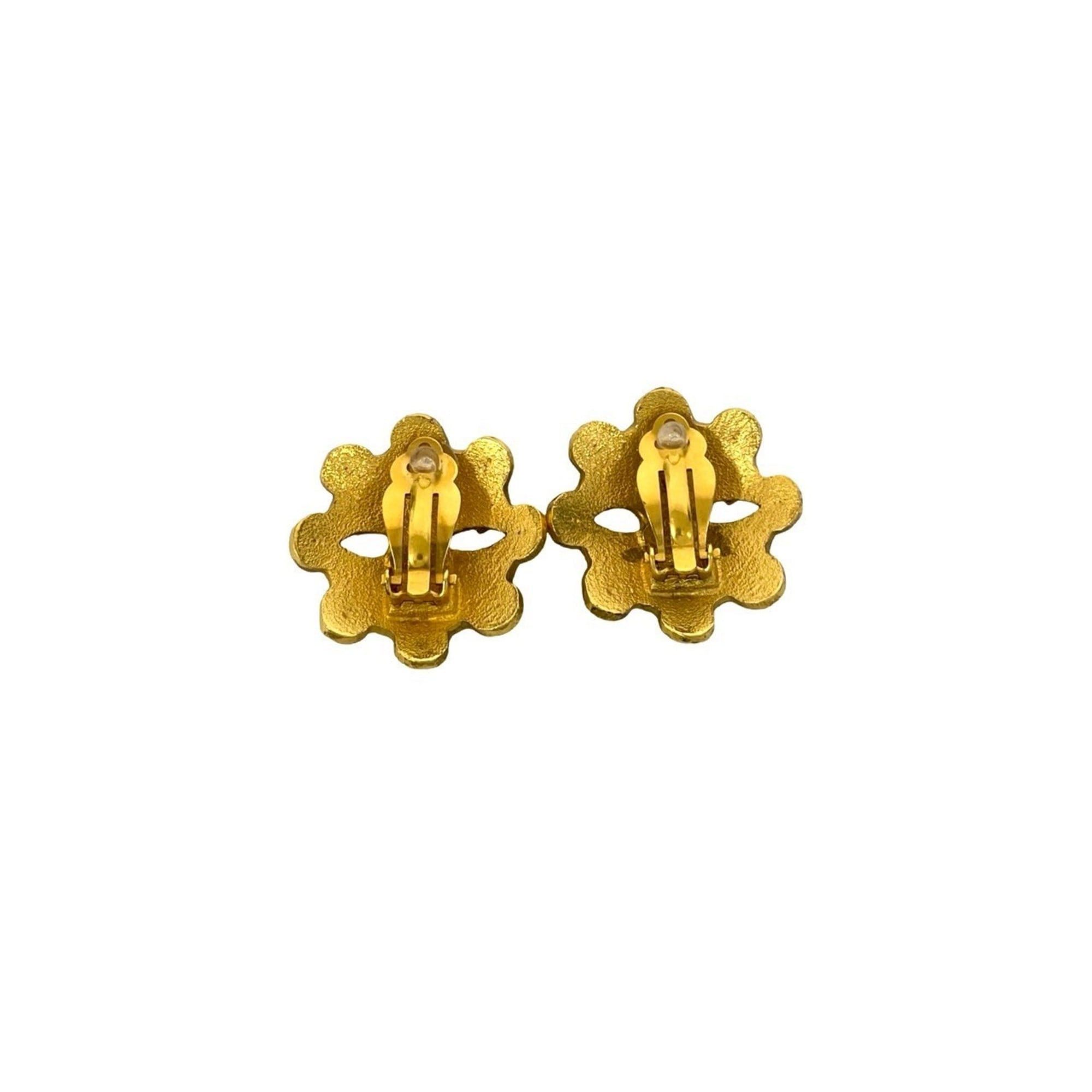 Chanel CHANEL Vintage Coco Mark GP Earrings and Ear Cuffs, Gold, 130-4 Size ONE SIZE - 3 Thumbnail
