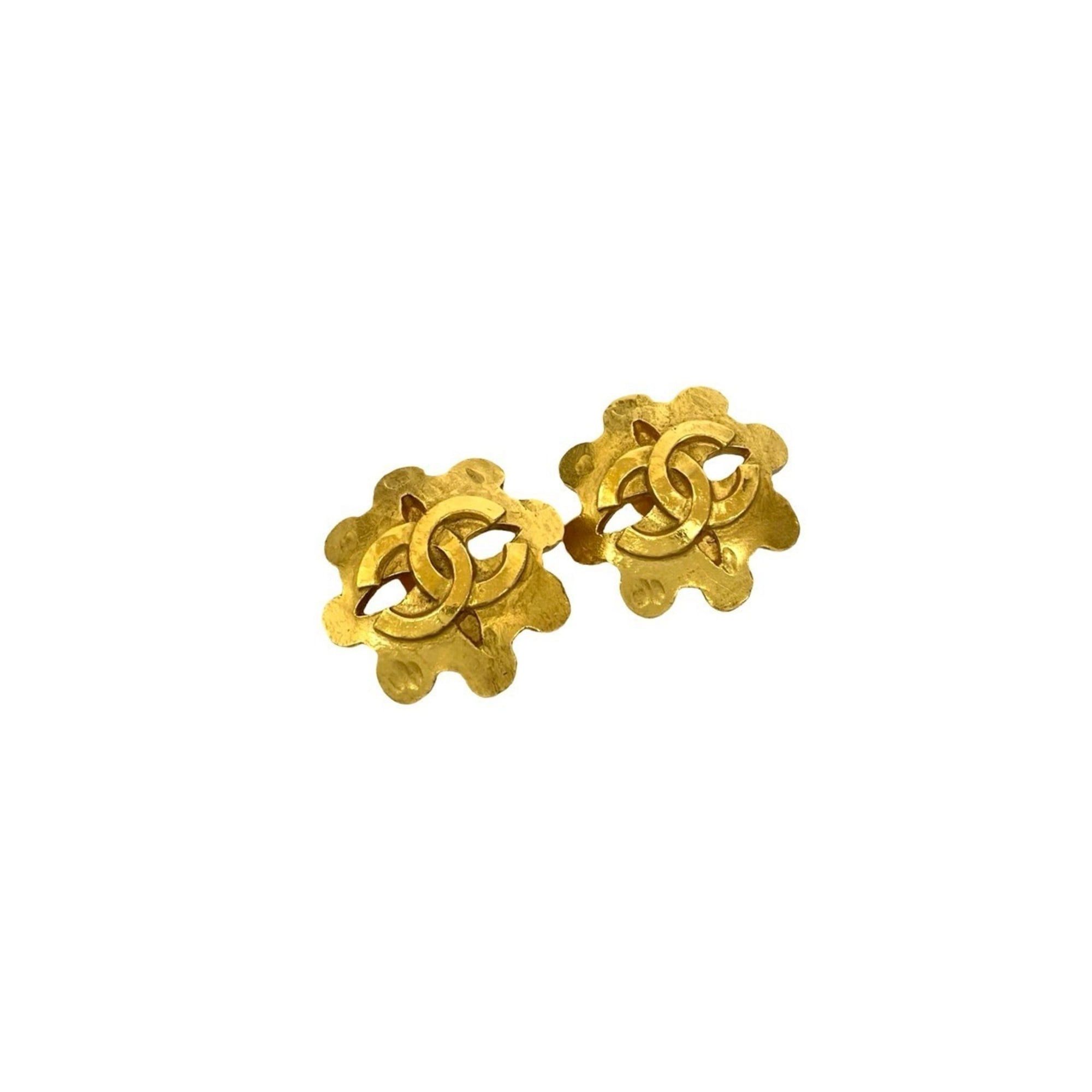 Chanel CHANEL Vintage Coco Mark GP Earrings and Ear Cuffs, Gold, 130-4 Size ONE SIZE - 2 Thumbnail