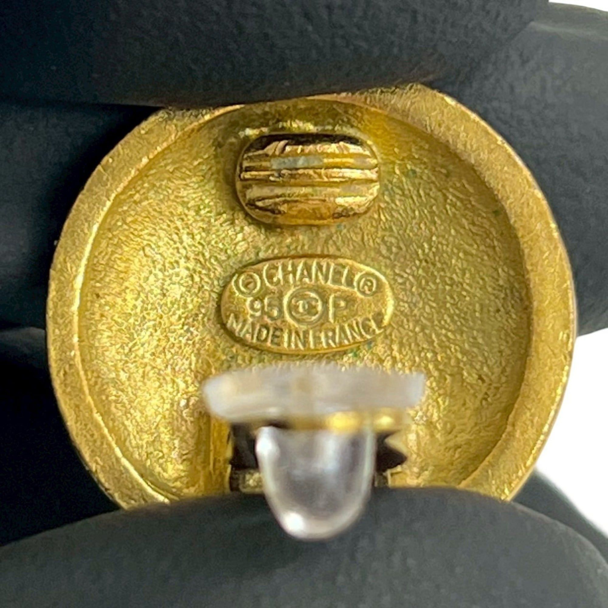 Chanel CHANEL Vintage Coco Mark Motif GP Earrings and Ear Cuffs, Gold, 97758 Size ONE SIZE - 2 Thumbnail