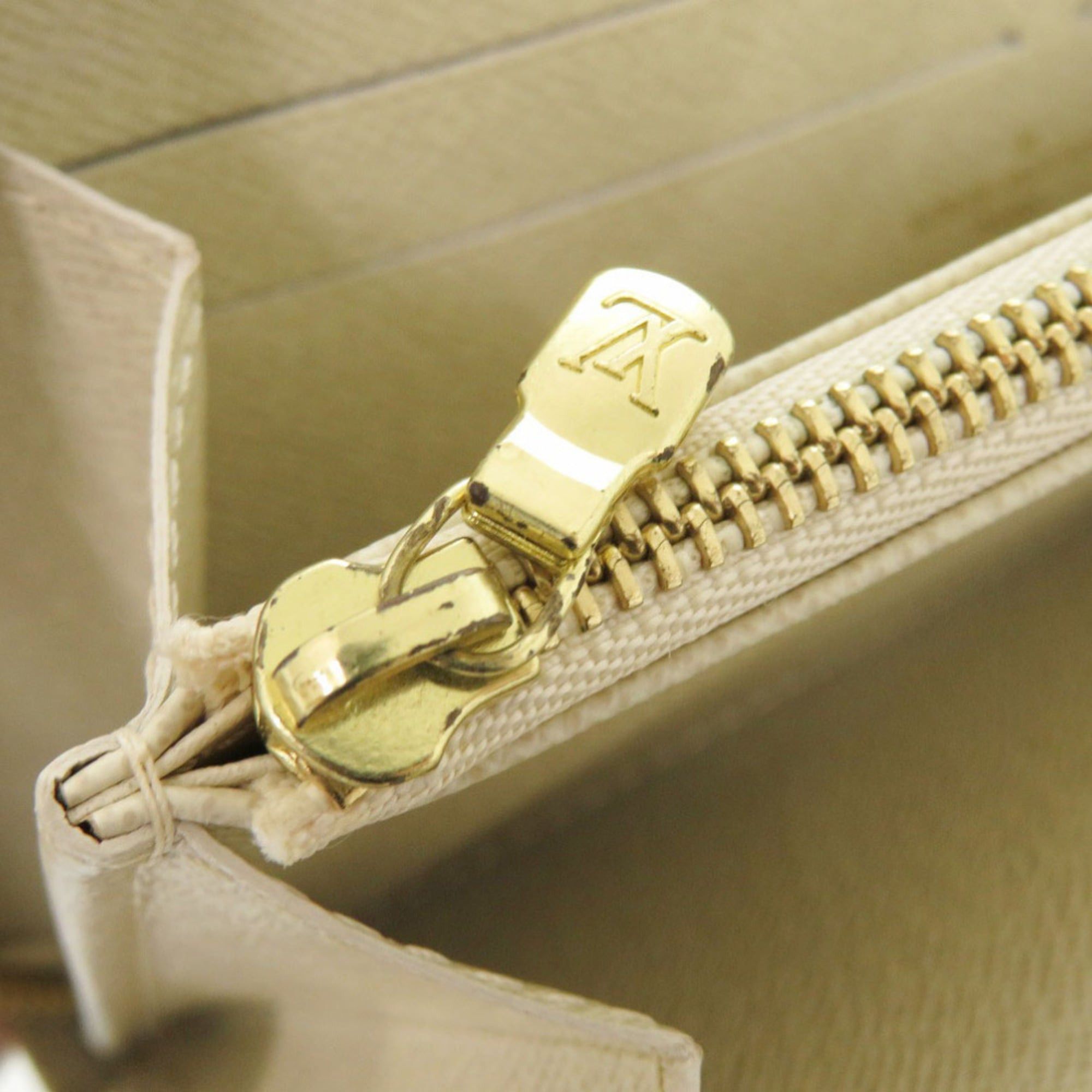 Louis Vuitton Louis Vuitton Zippy Wallet Monogram Minilan M95310 Beige Long LV 0045 Size ONE SIZE - 6 Thumbnail