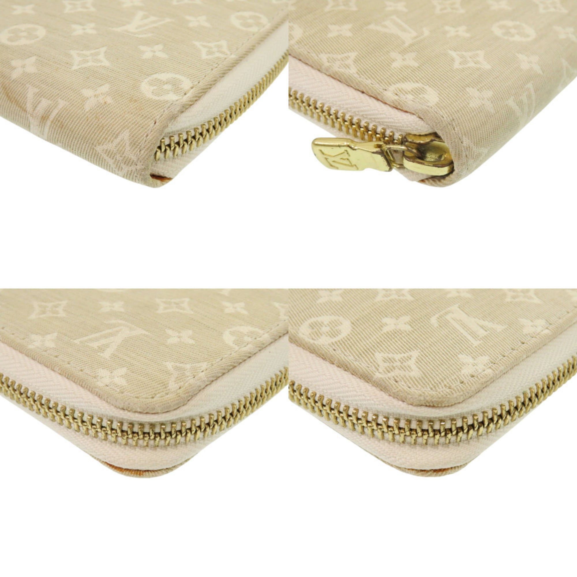 Louis Vuitton Louis Vuitton Zippy Wallet Monogram Minilan M95310 Beige Long LV 0045 Size ONE SIZE - 3 Thumbnail