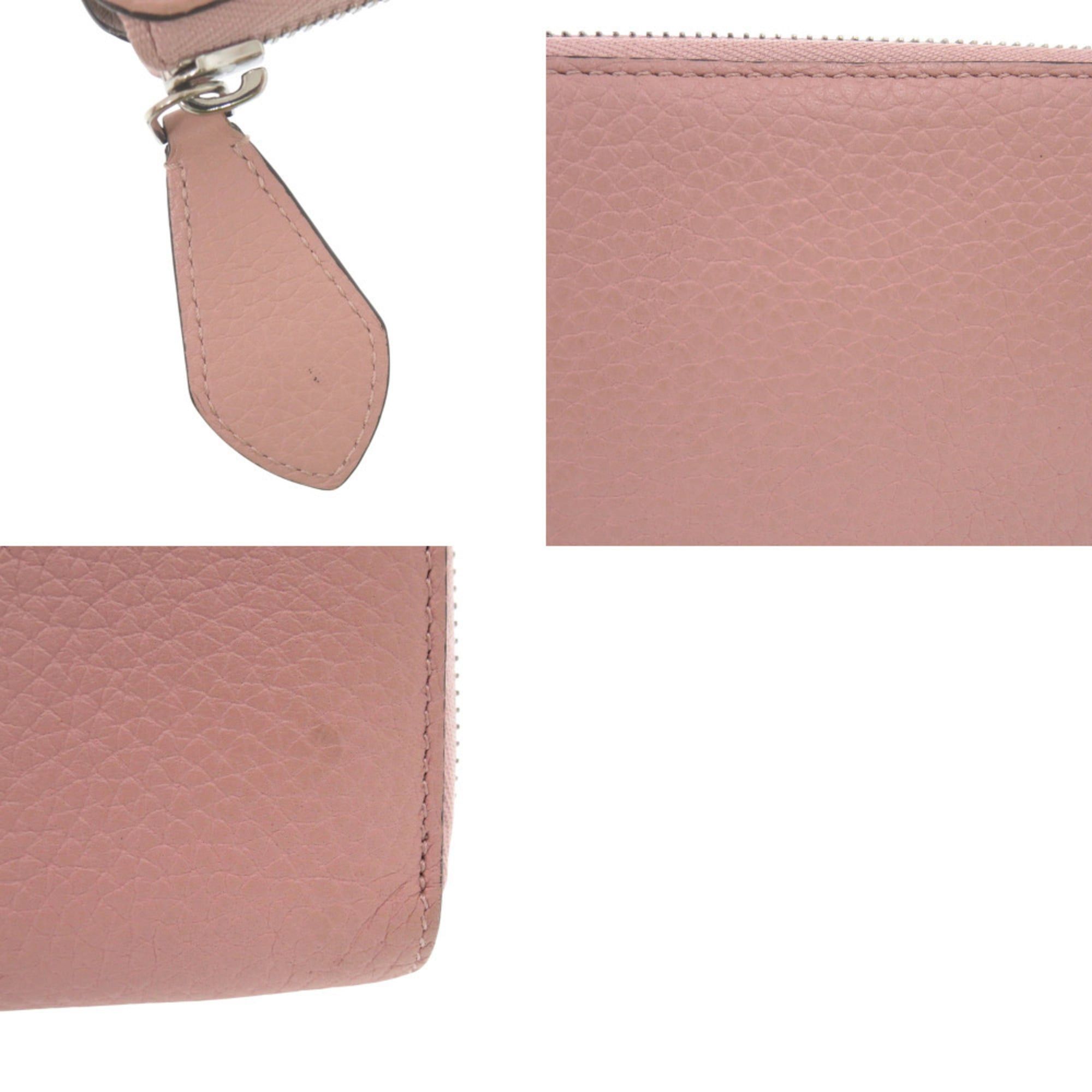 Louis Vuitton Excellent condition Louis Vuitton Portefeuille Comete M63103 Taurillon leather Magnolia pink L-shaped zipper long wallet LV 1156 Size ONE SIZE - 10 Thumbnail