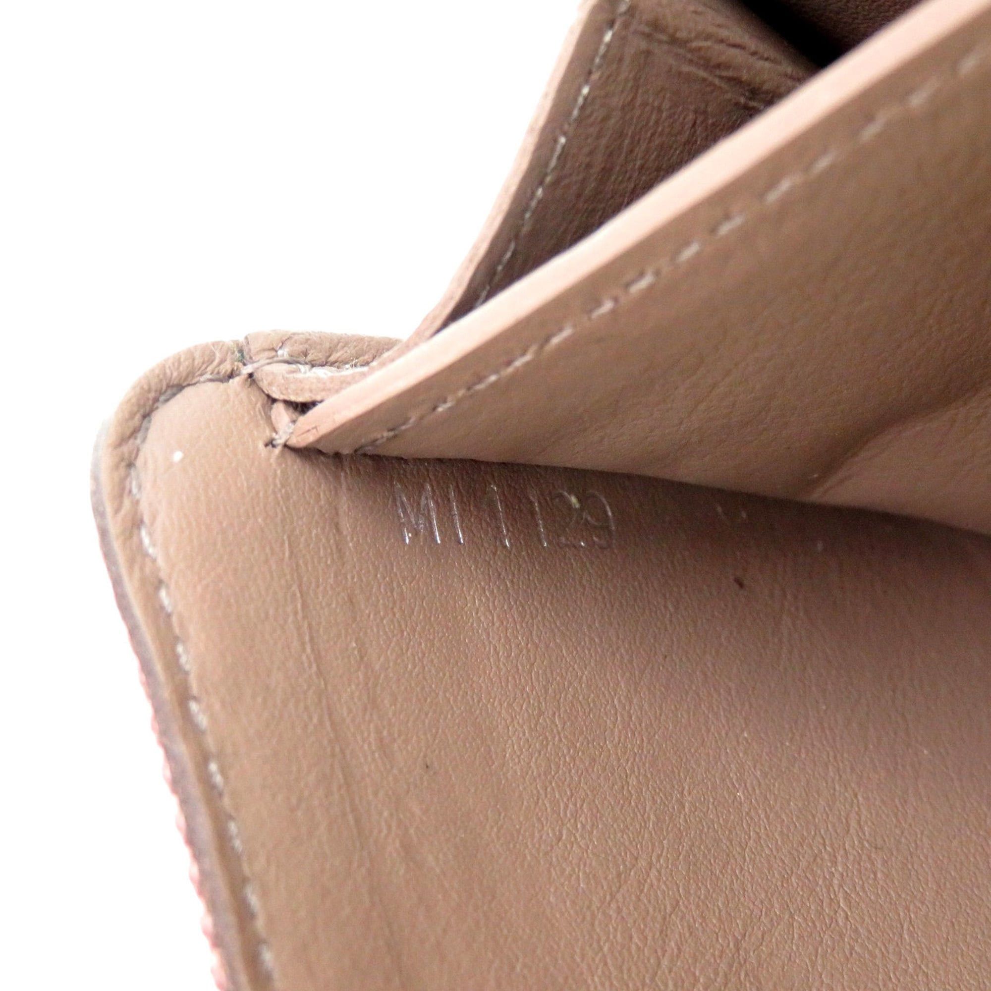 Louis Vuitton Excellent condition Louis Vuitton Portefeuille Comete M63103 Taurillon leather Magnolia pink L-shaped zipper long wallet LV 1156 Size ONE SIZE - 8 Thumbnail