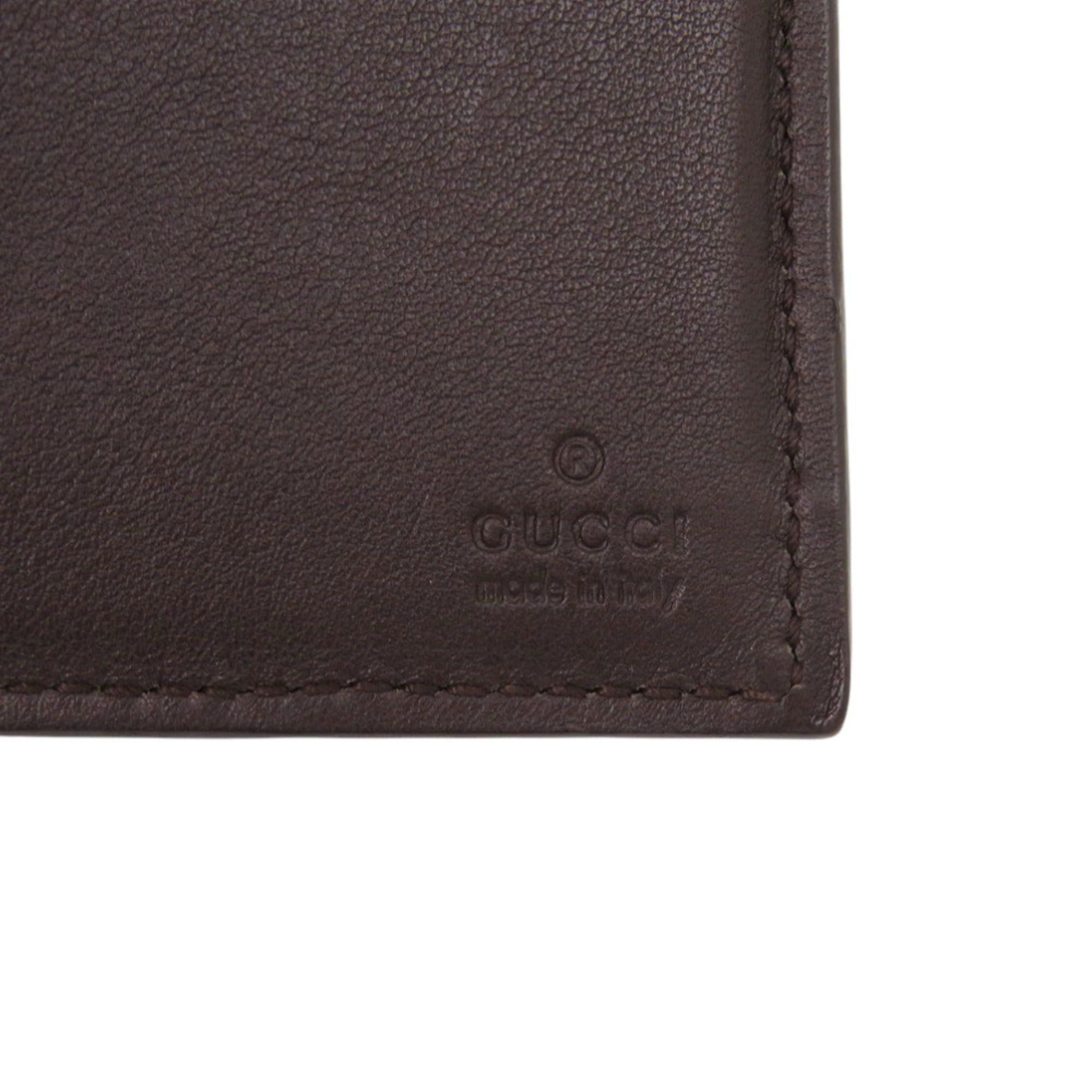 Gucci Excellent condition Gucci 231951 GG Supreme Brown Bi-fold Wallet 0260 Size ONE SIZE - 8 Thumbnail