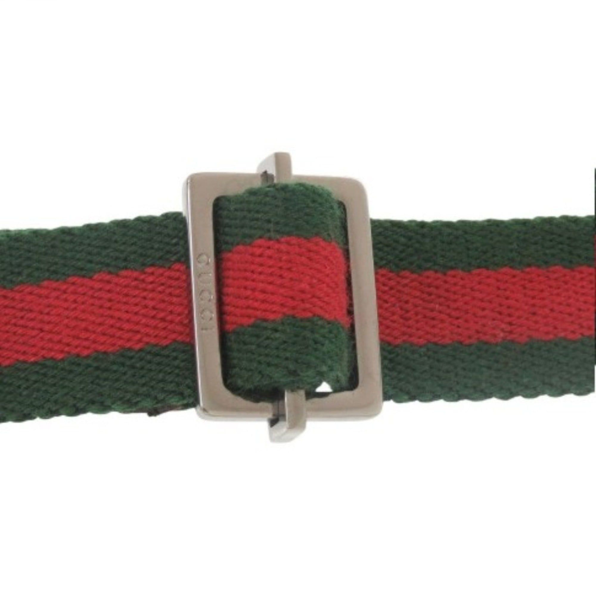 Gucci Excellent condition Gucci Sherry Line GG canvas messenger bag 27639 213317 body leather brown green red 1182 Size ONE SIZE - 9 Thumbnail
