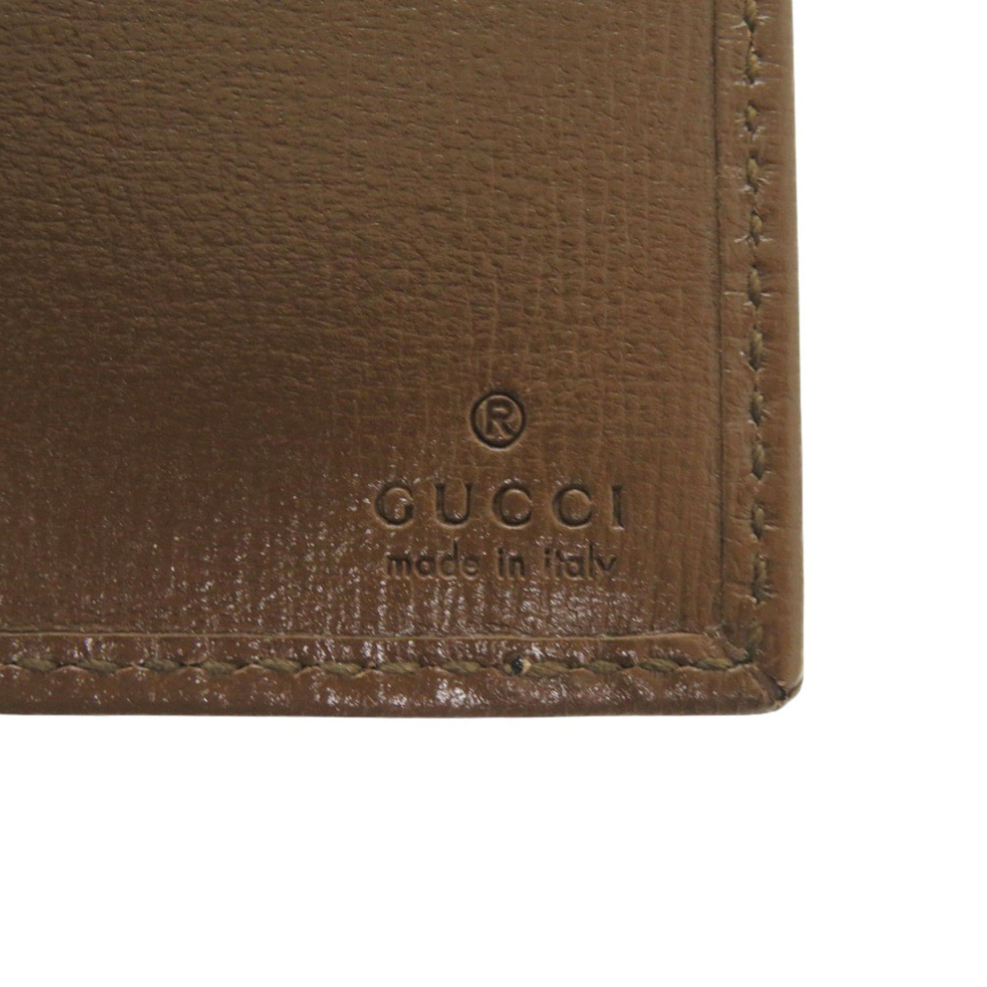 Gucci Like new Gucci Interlocking G 673001 GG Supreme Beige Bifold Wallet with Bill Compartment 0049 Size ONE SIZE - 7 Thumbnail