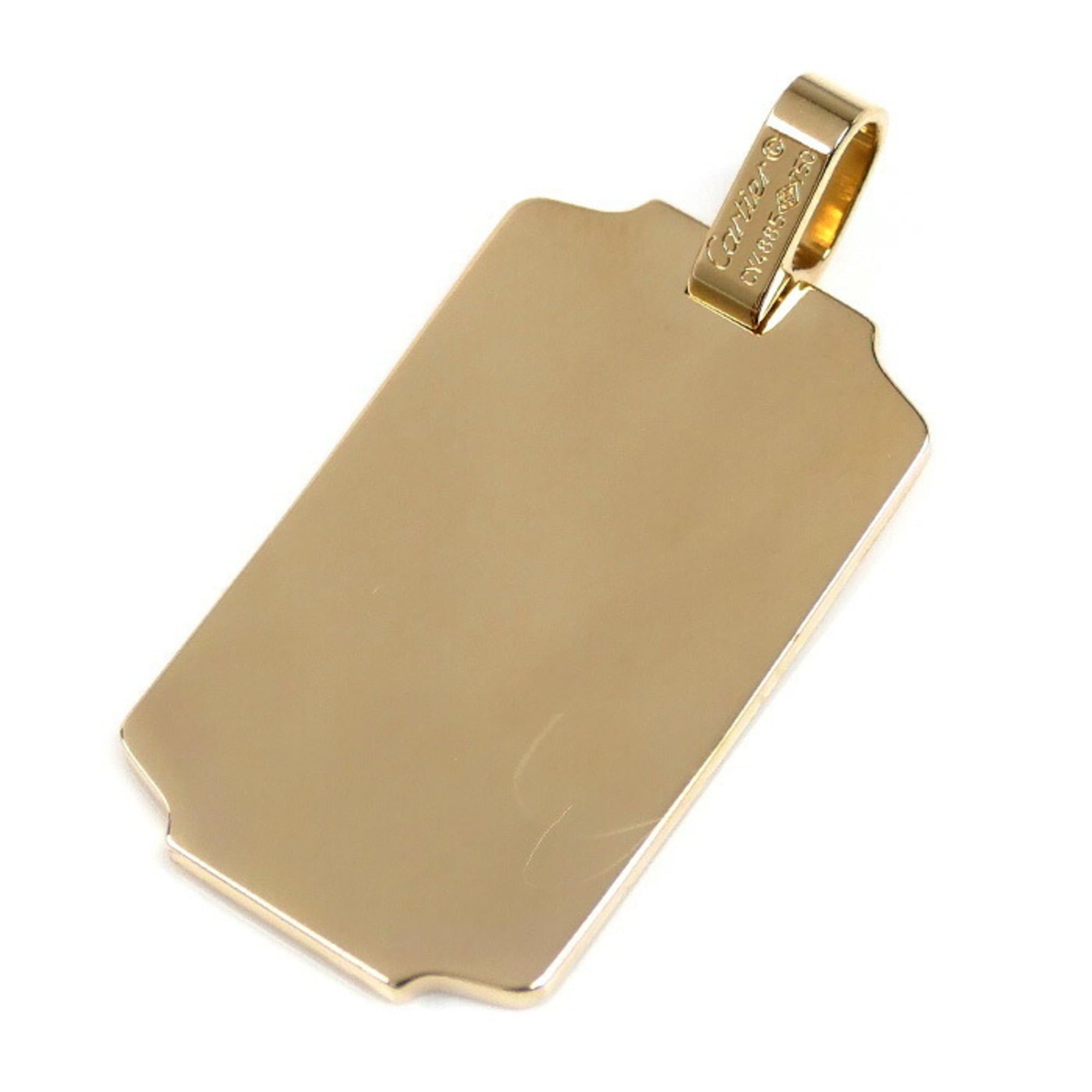Cartier CARTIER 18K Yellow Gold Santos-Dumont Pendant Top B3016600 12.7g Women's Size ONE SIZE - 2 Thumbnail